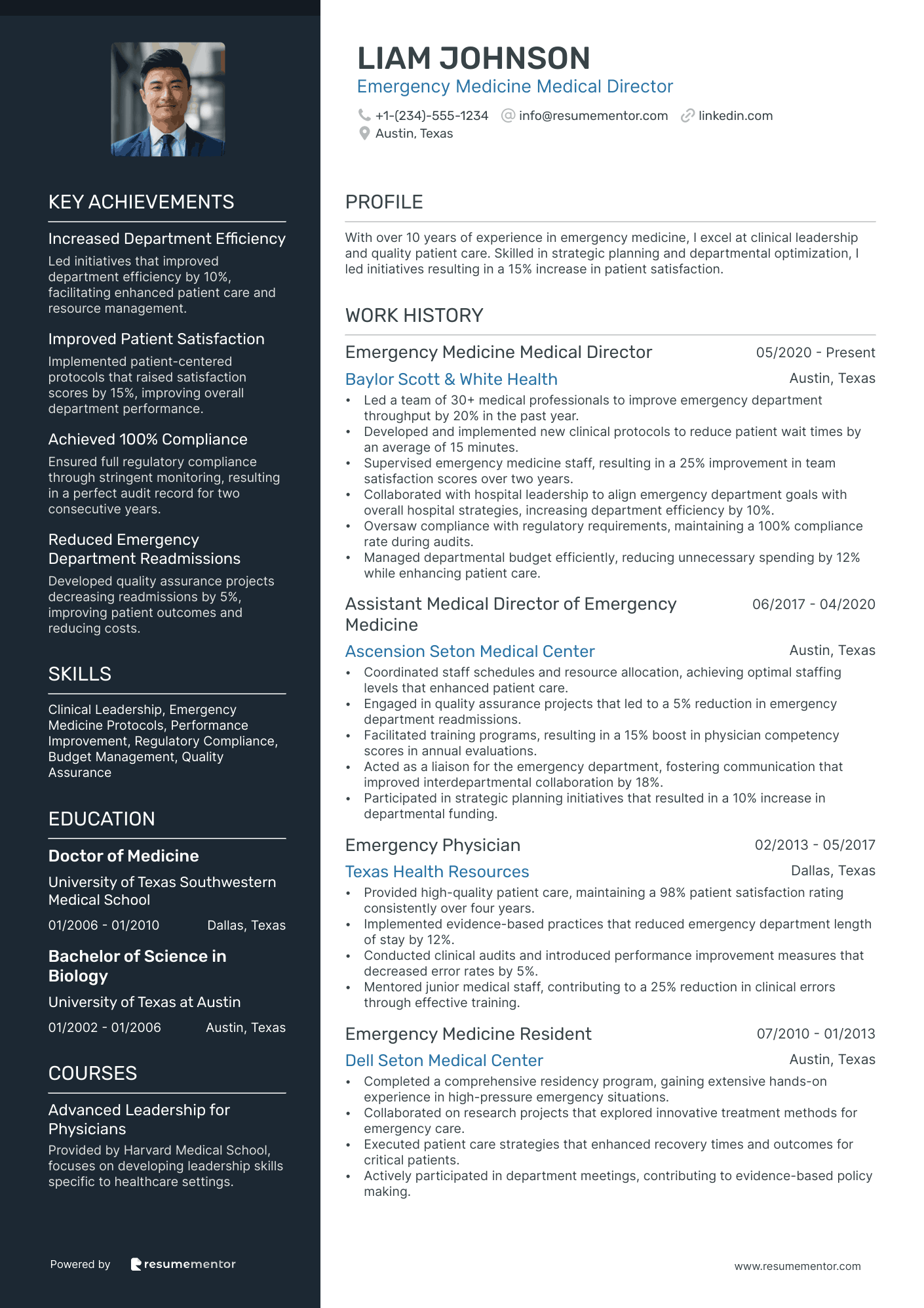 Emergency Medicine Medical Director