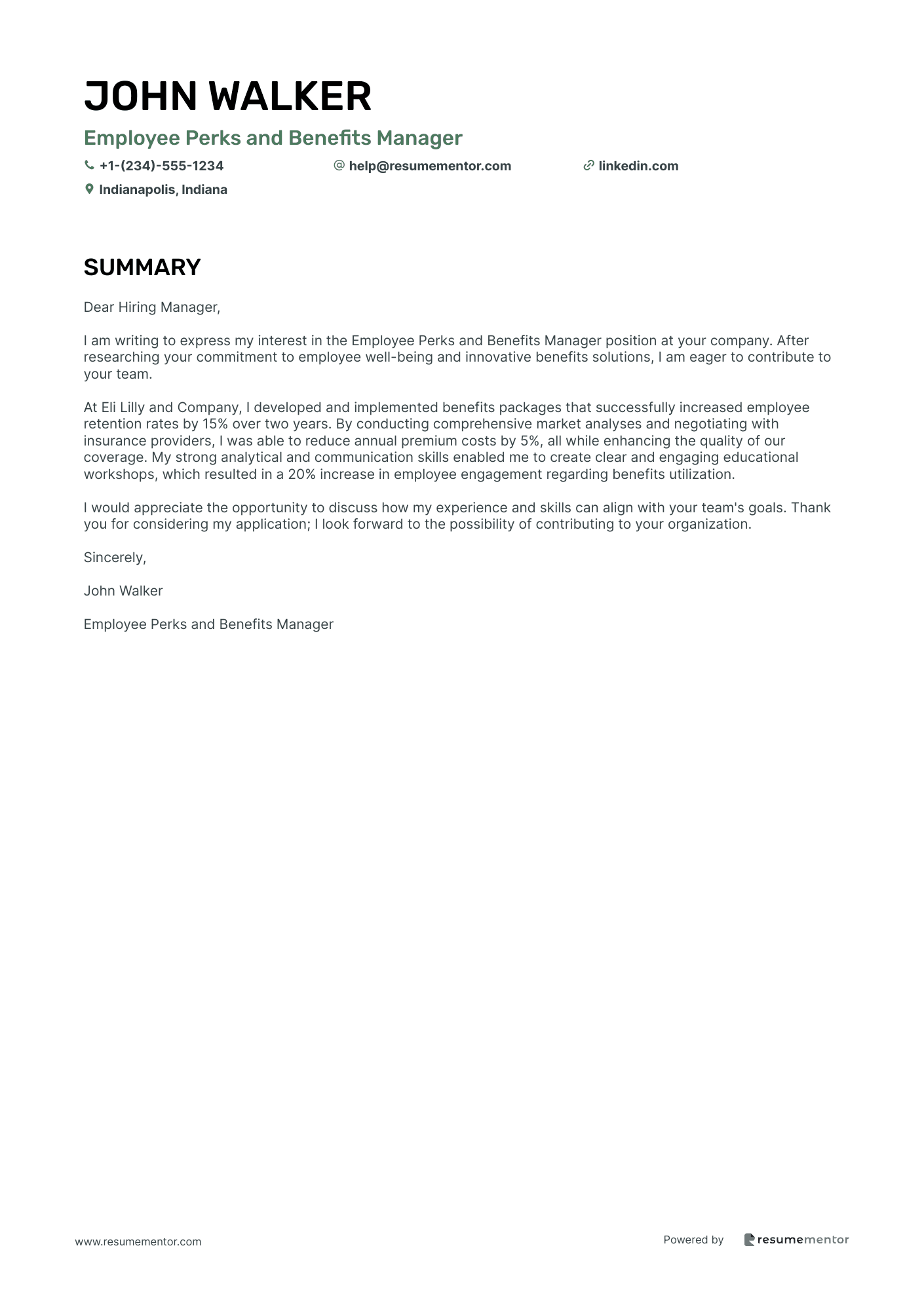 Employee Perks and Benefits Manager