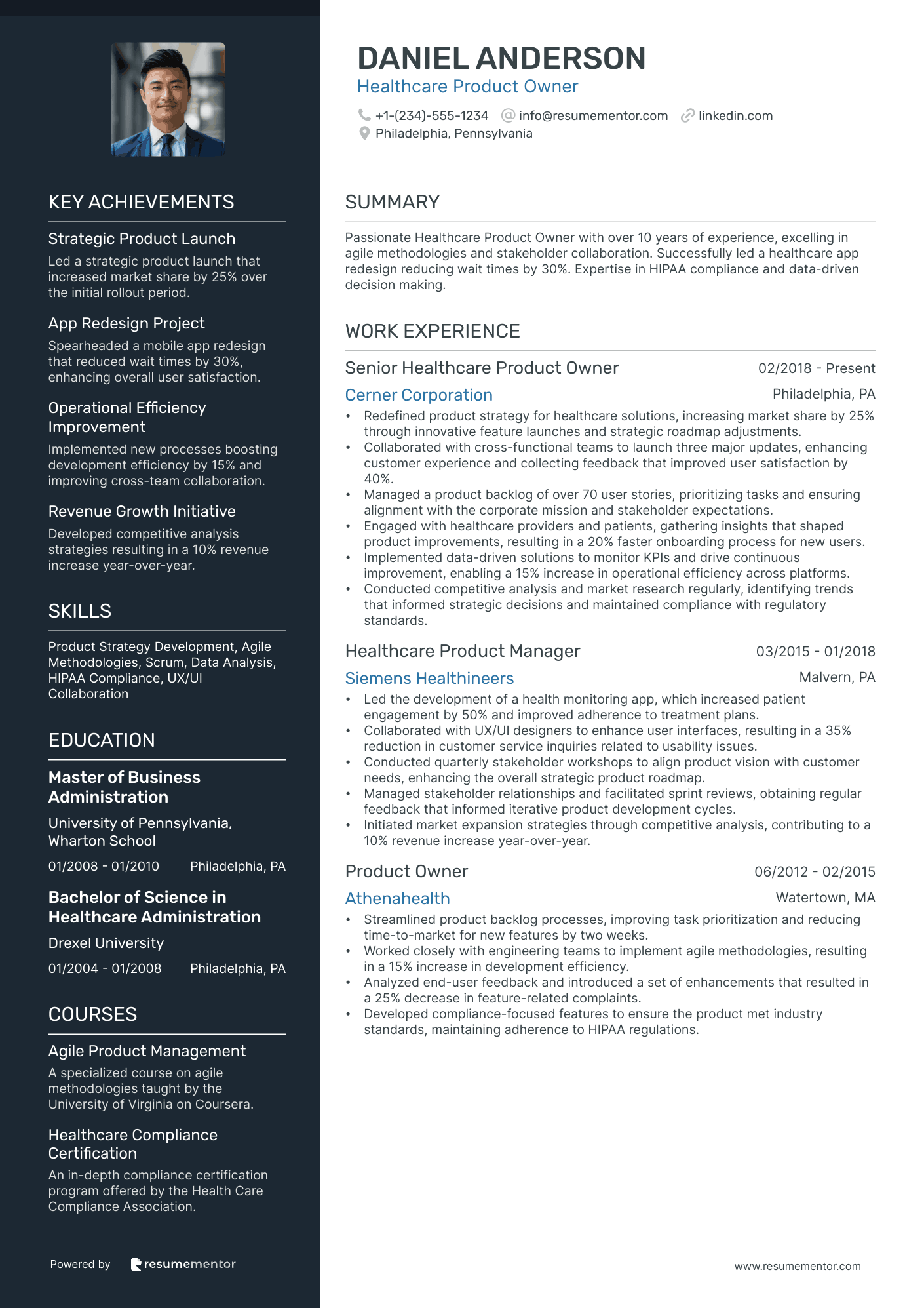 Healthcare Product Owner