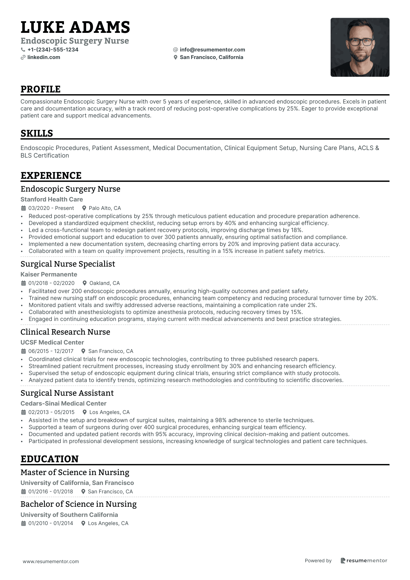 Endoscopic Surgery Nurse