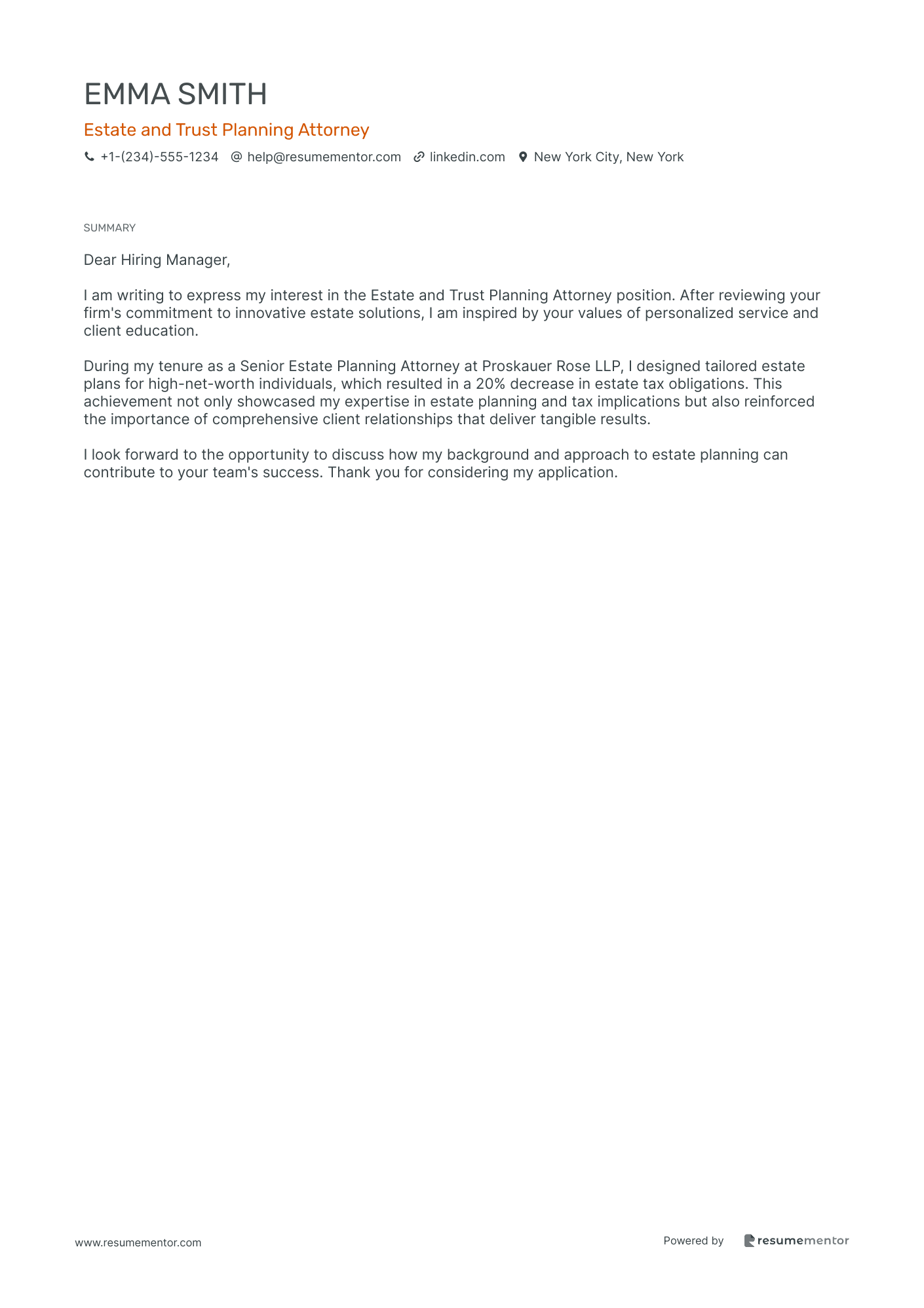 Estate and Trust Planning Attorney