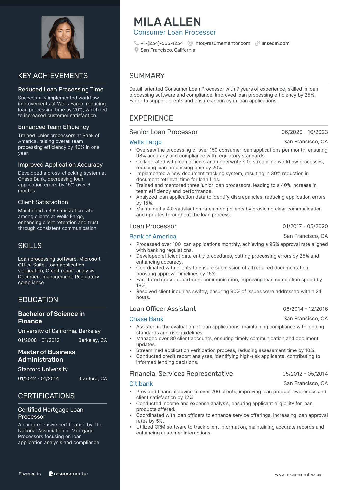 Consumer Loan Processor