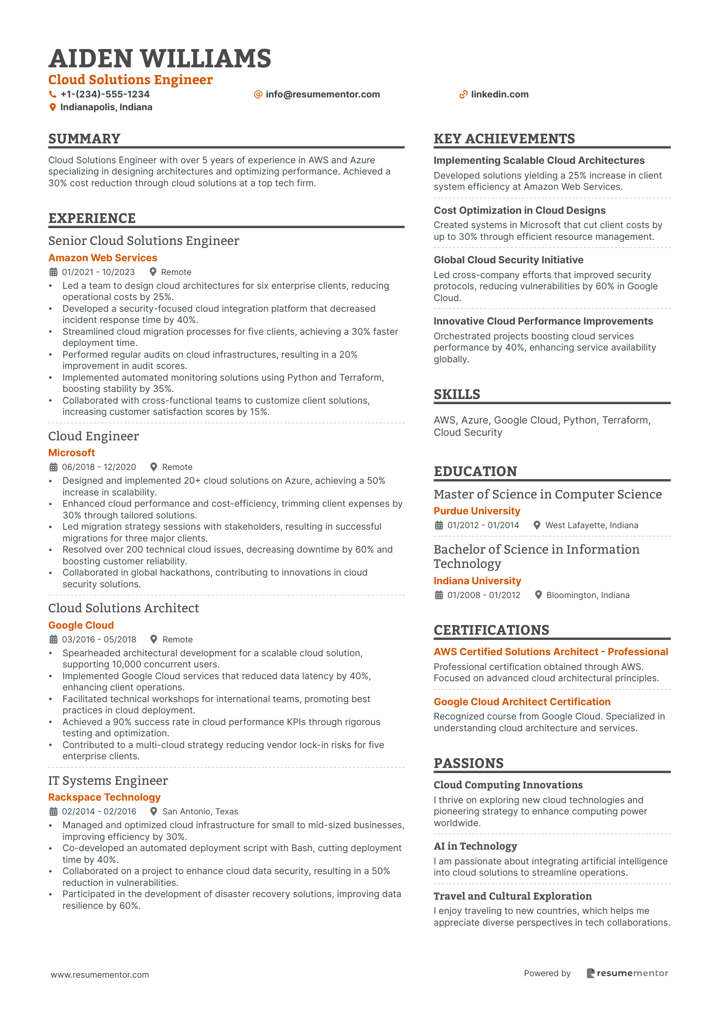 Cloud Solutions Engineer