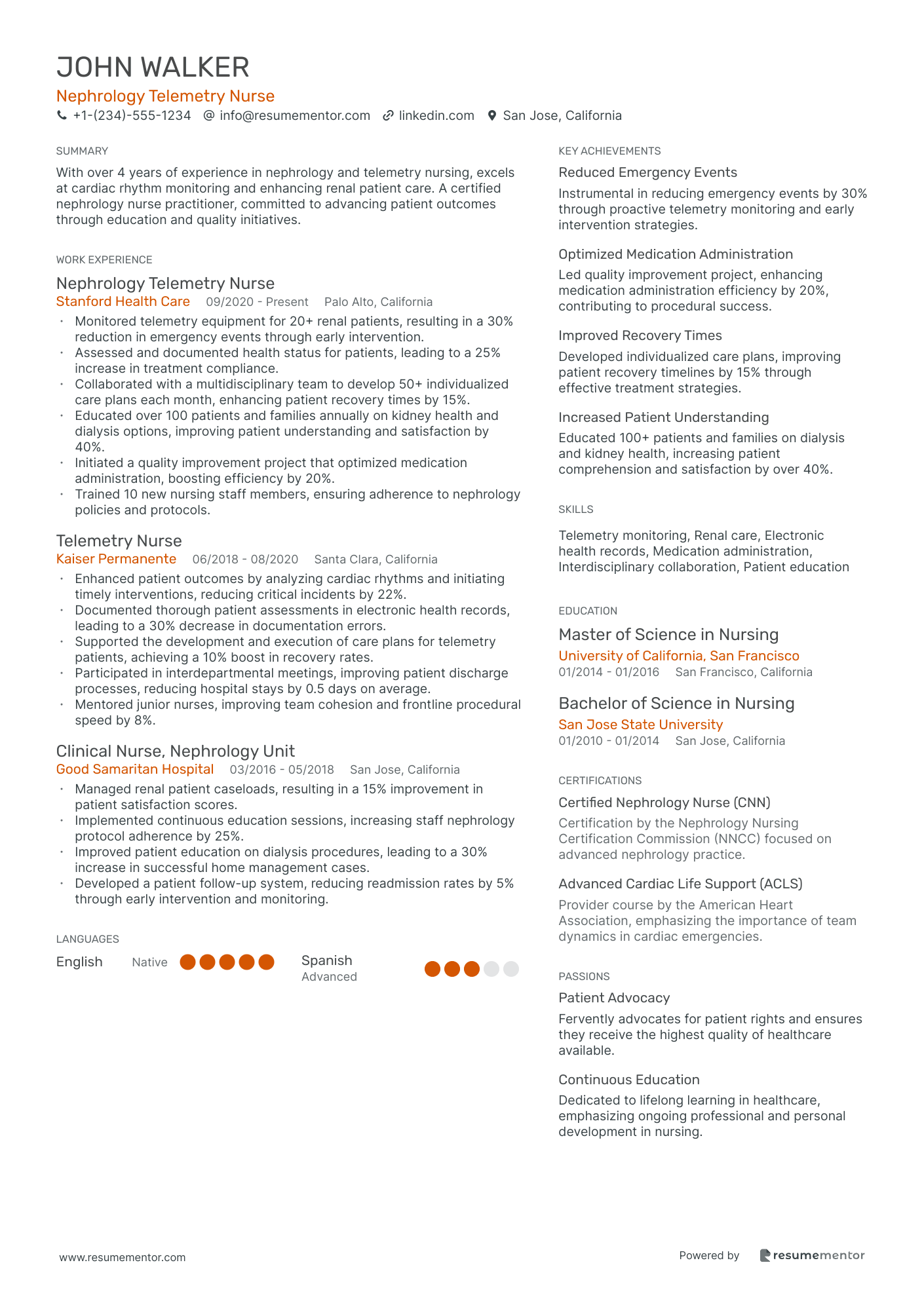 Nephrology Telemetry Nurse