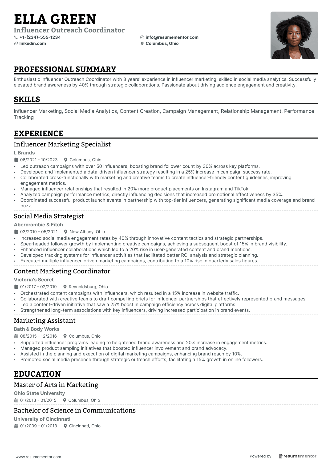 Influencer Outreach Coordinator