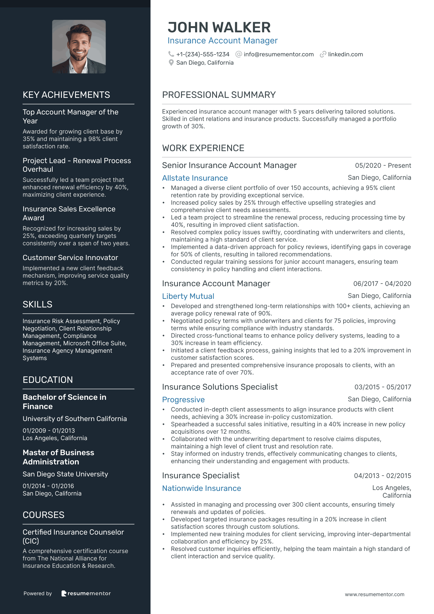 Insurance Account Manager