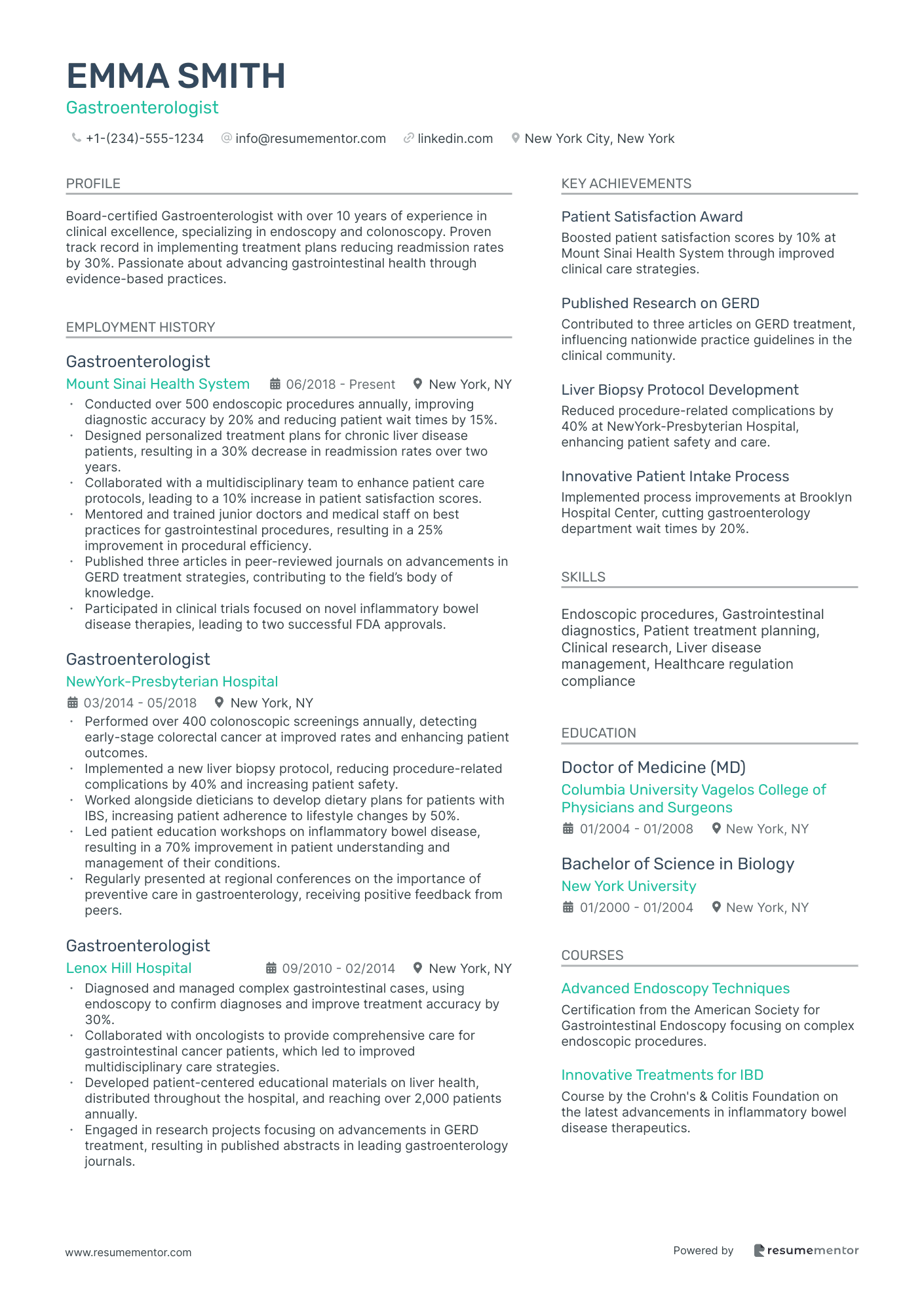 Gastroenterologist