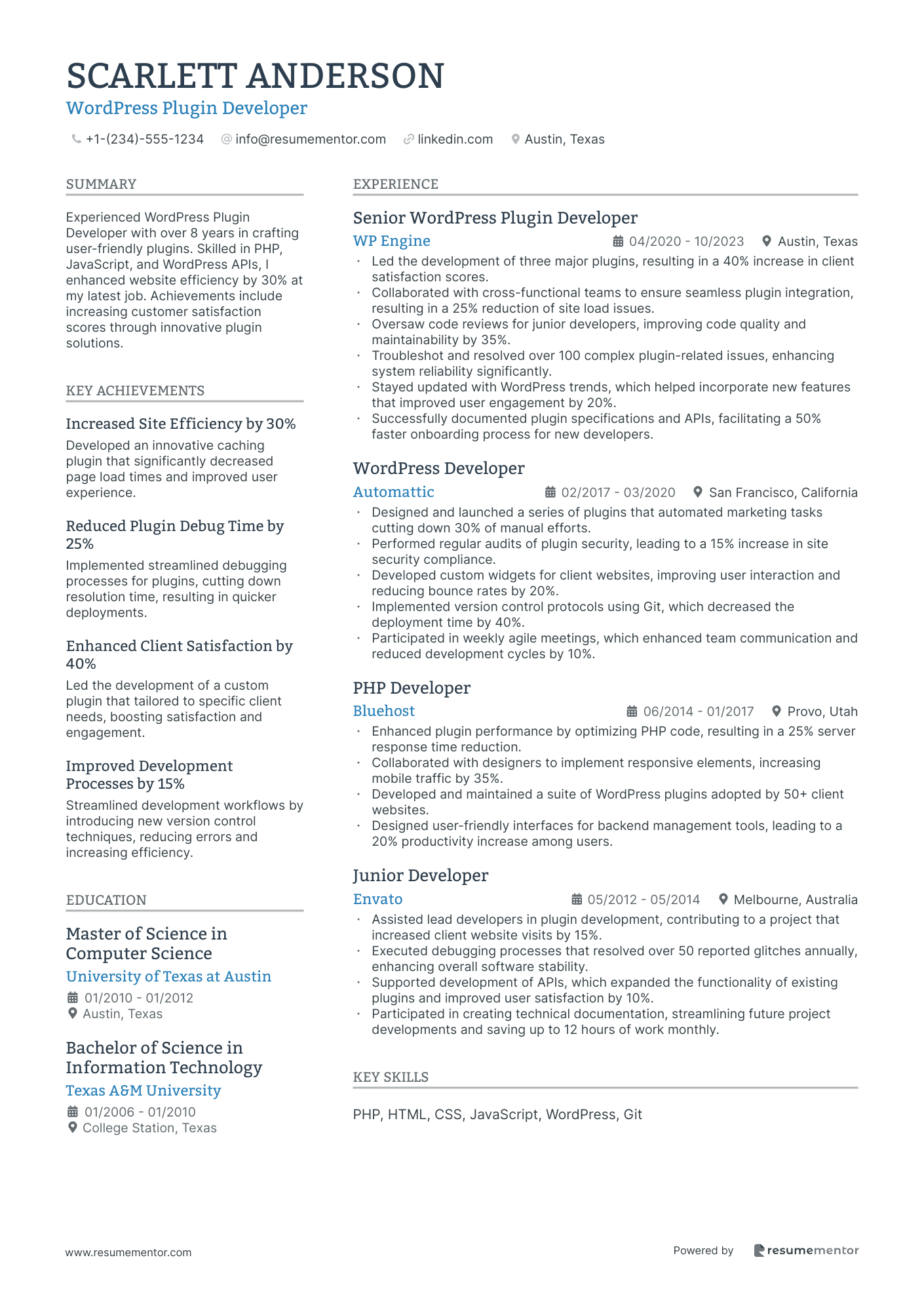 Wordpress Plugin Developer