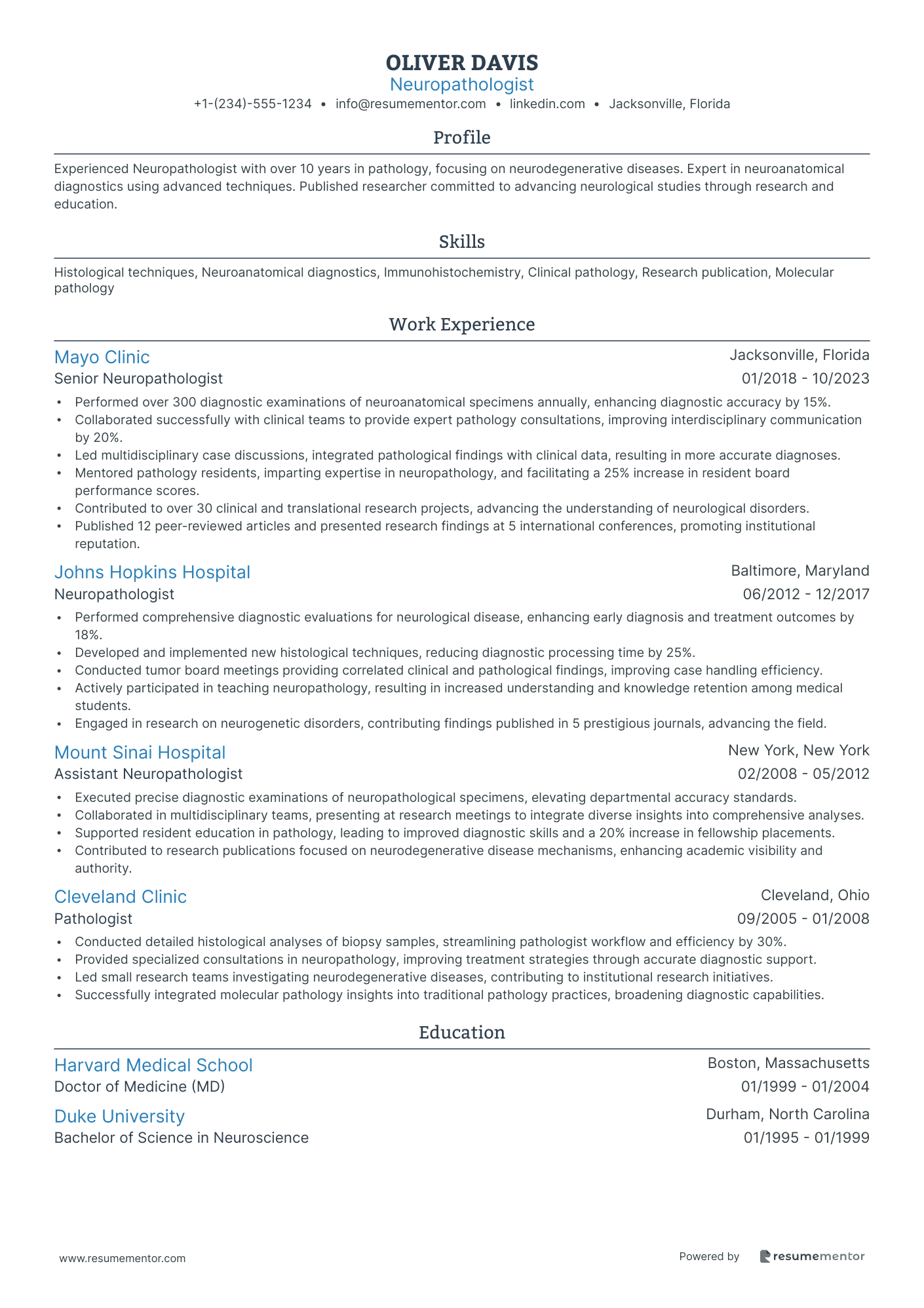 Neuropathologist