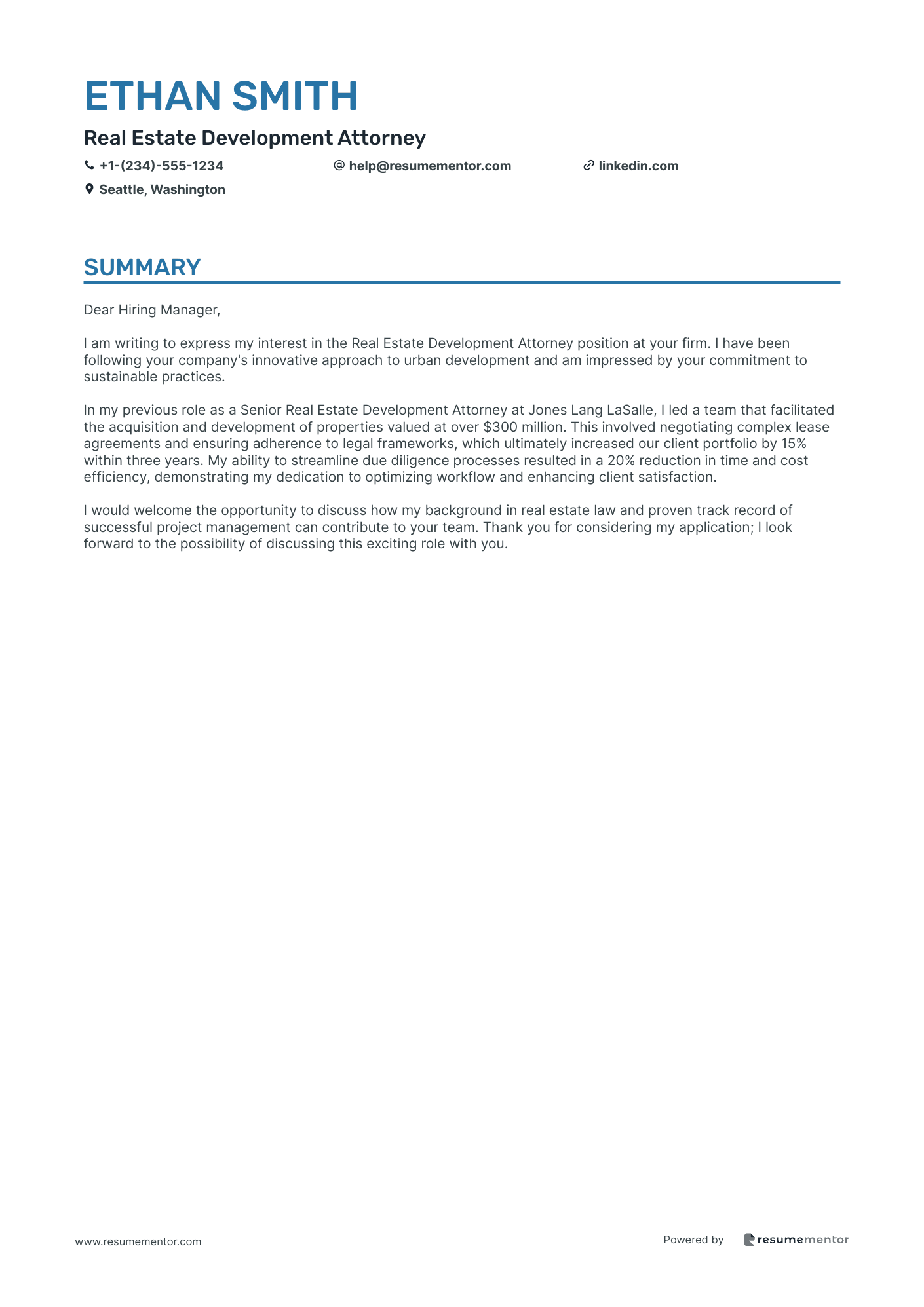 Real Estate Development Attorney
