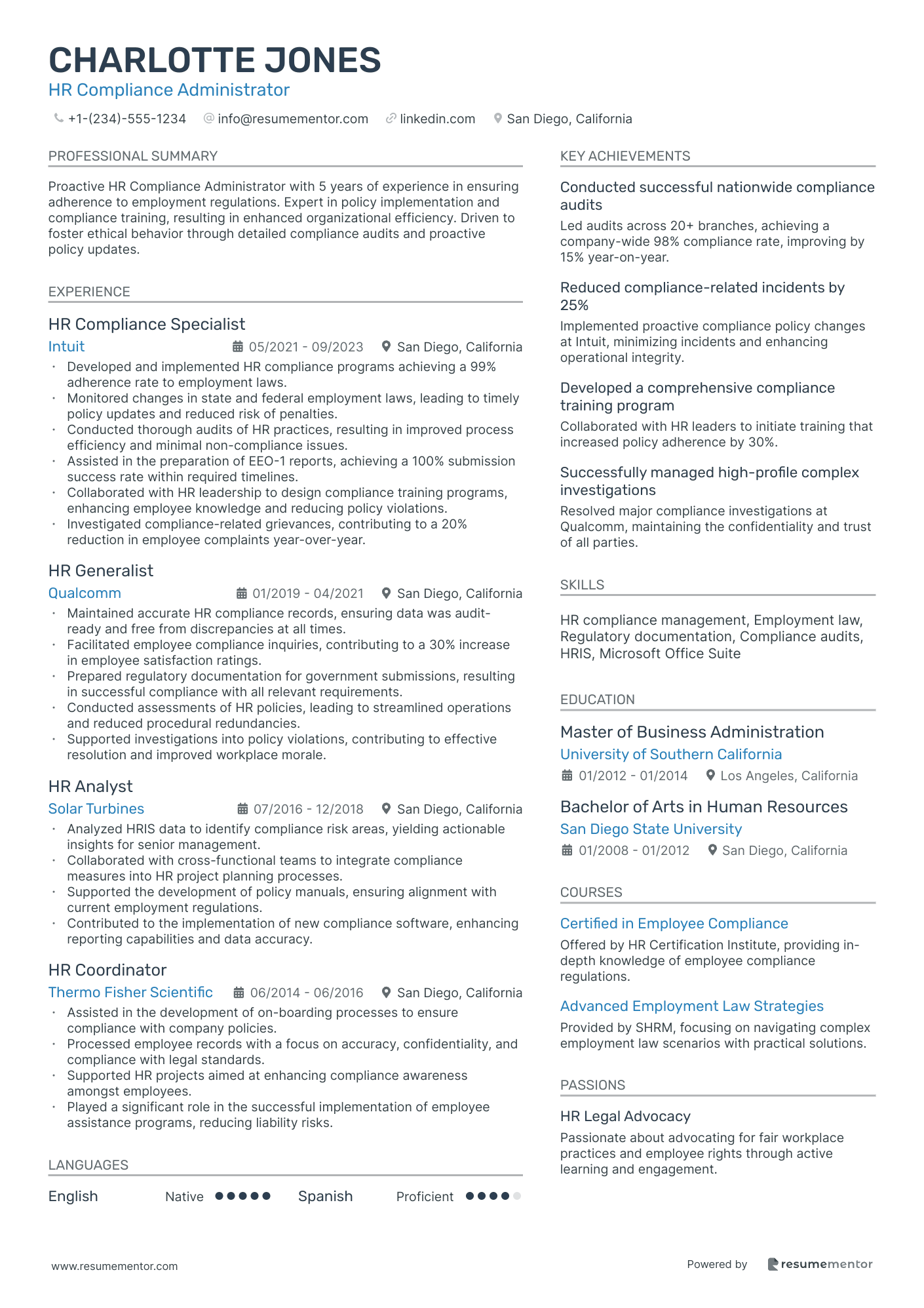 HR Compliance Administrator
