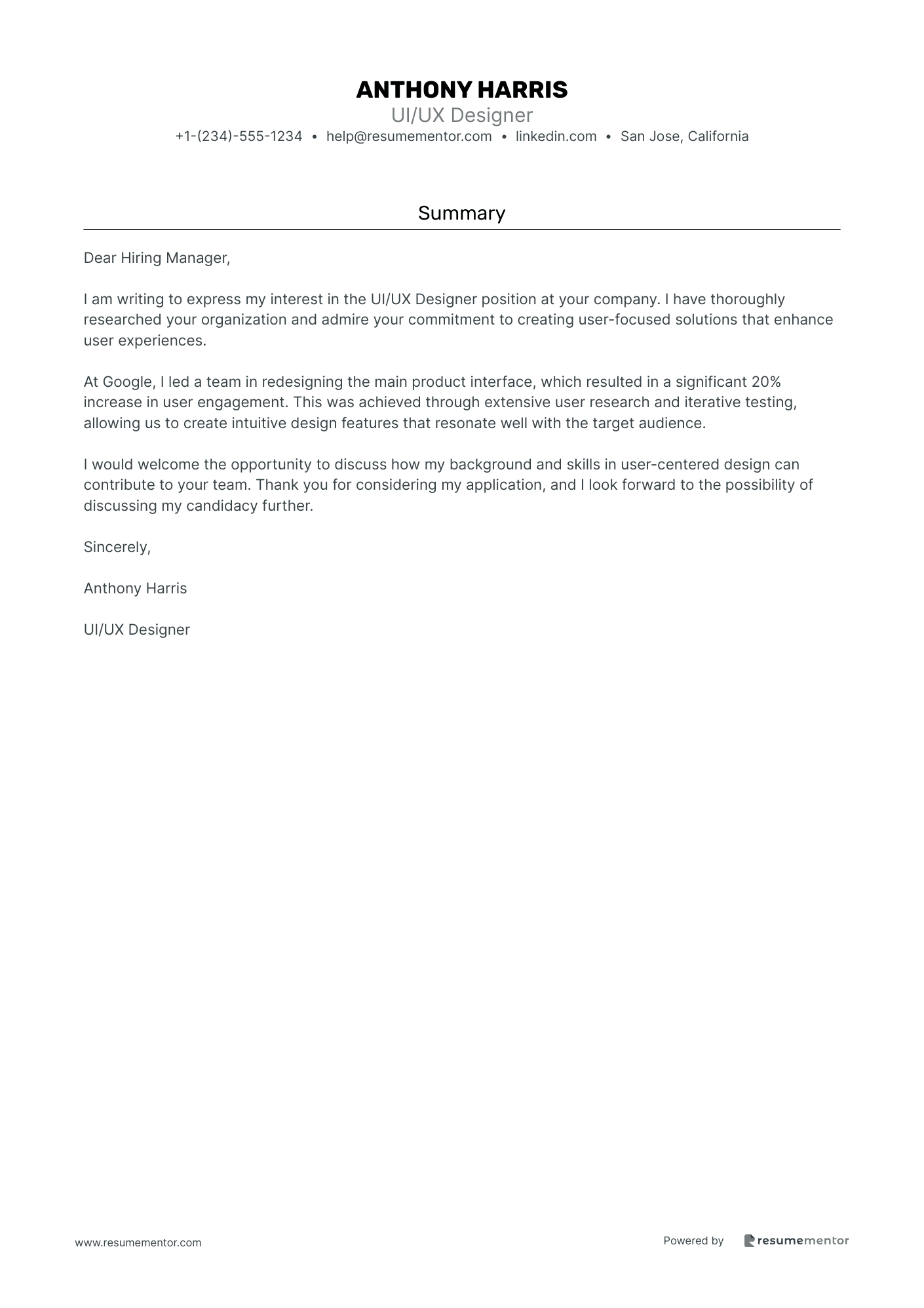 UI/UX Designer