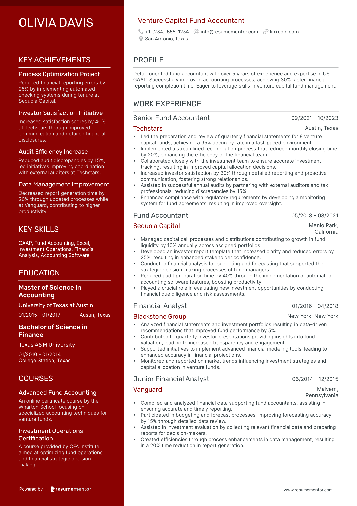 Venture Capital Fund Accountant