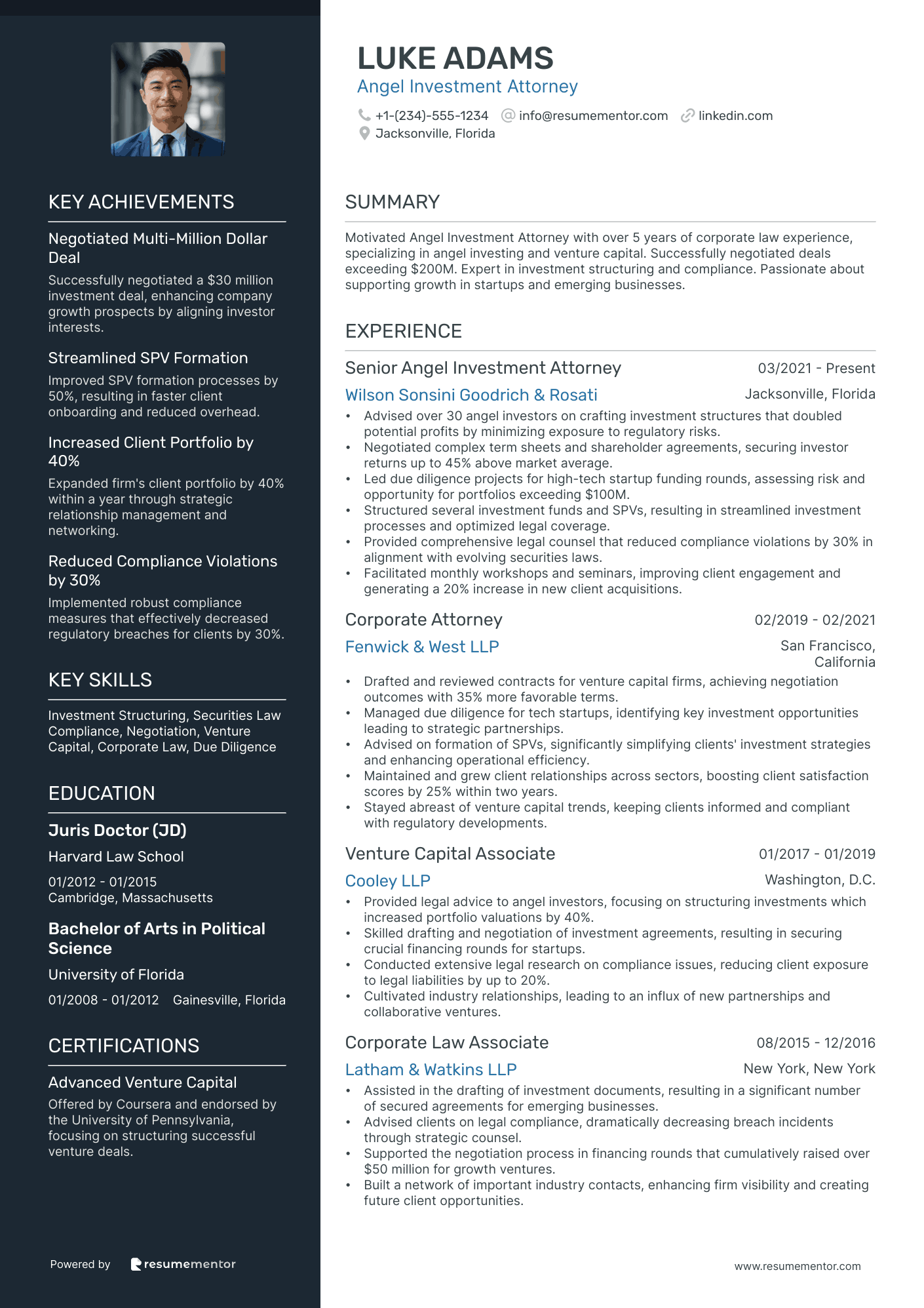 Angel Investment Attorney