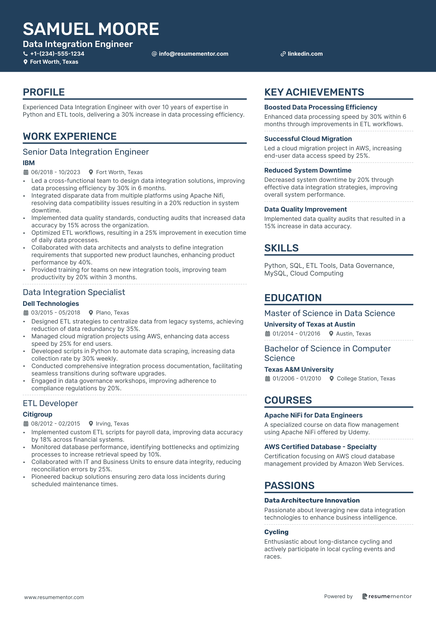 Data Integration Engineer