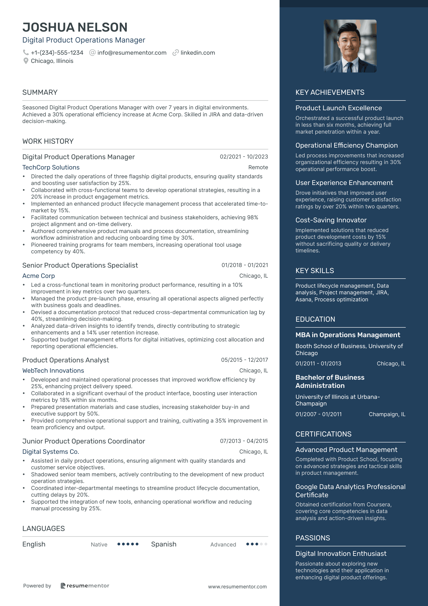 Digital Product Operations Manager