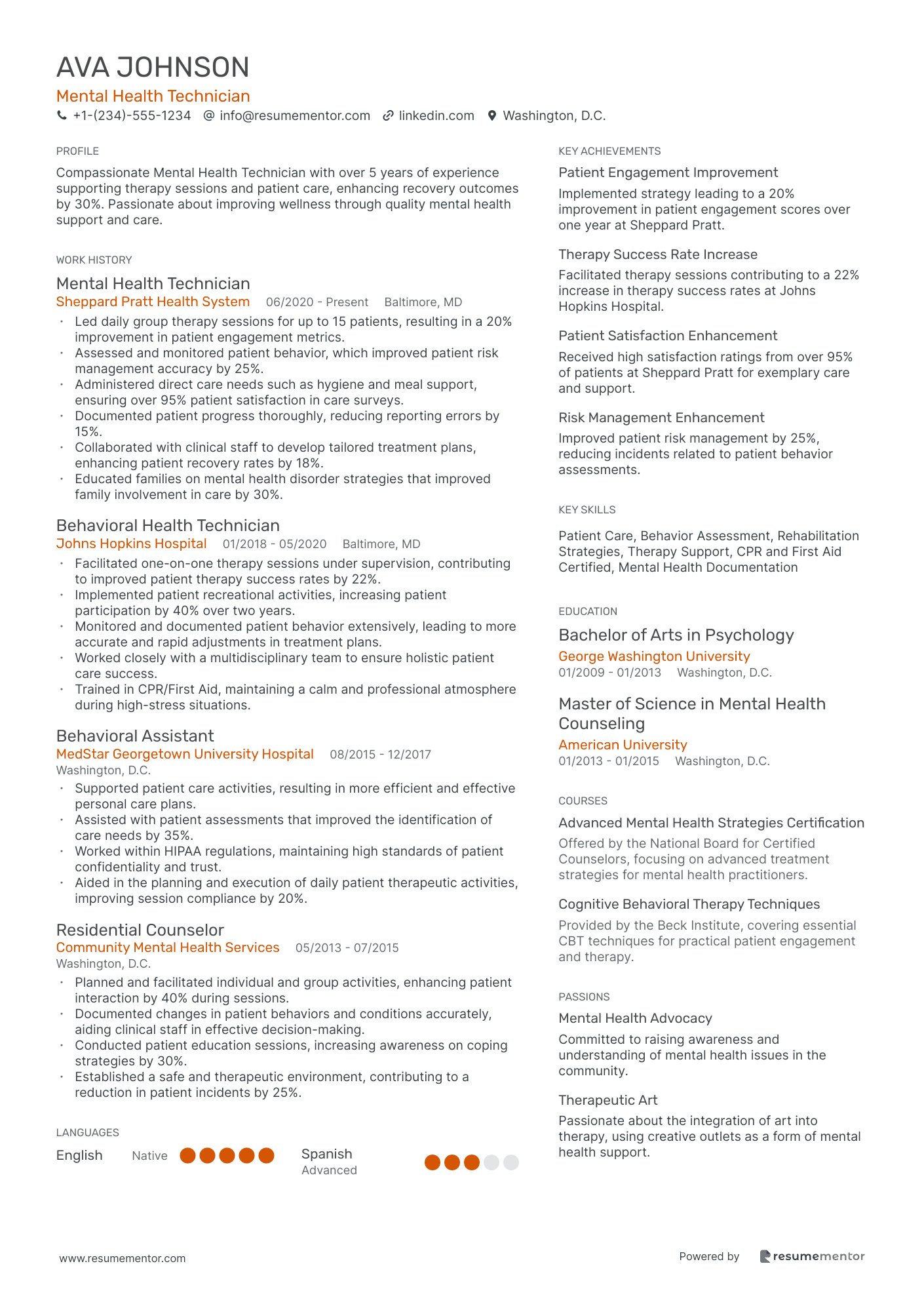 Mental Health Technician