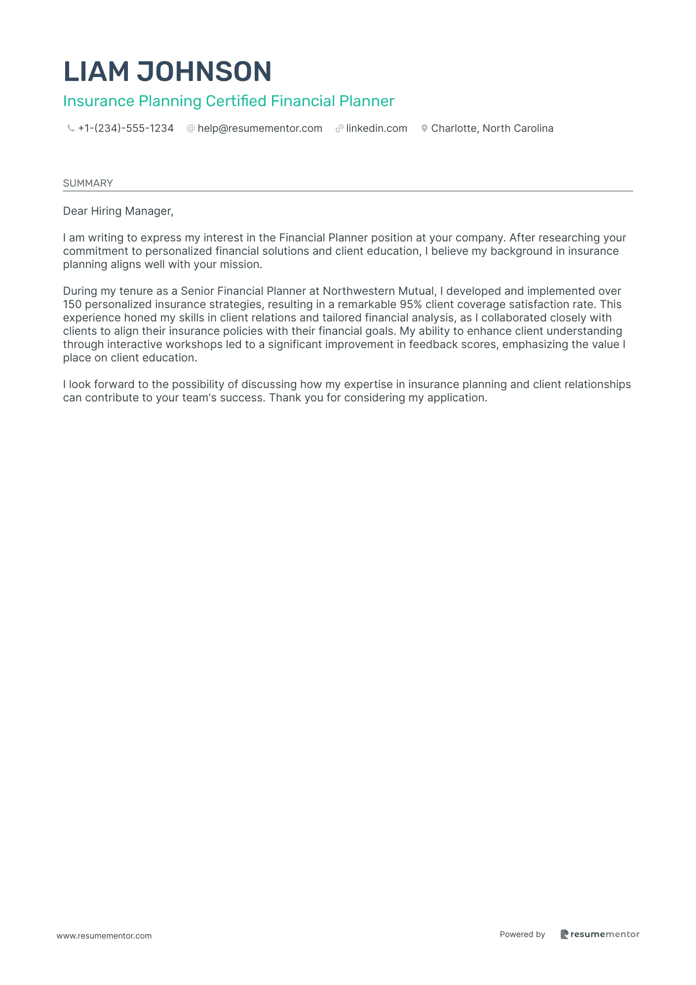 Insurance Planning Certified Financial Planner