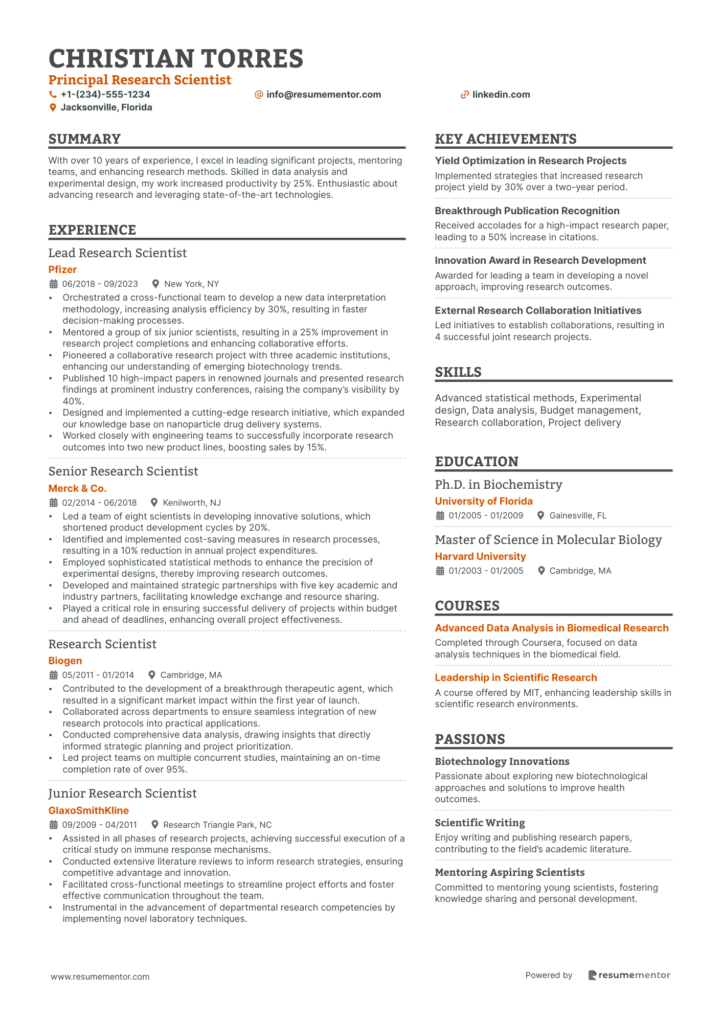 Principal Research Scientist