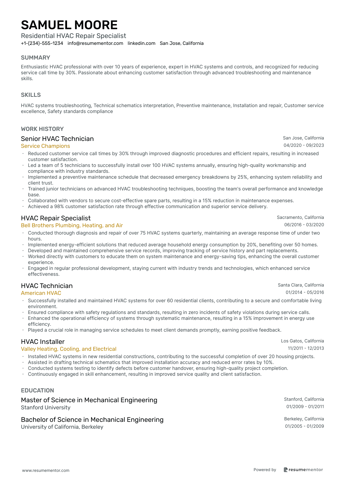 Residential HVAC Repair Specialist