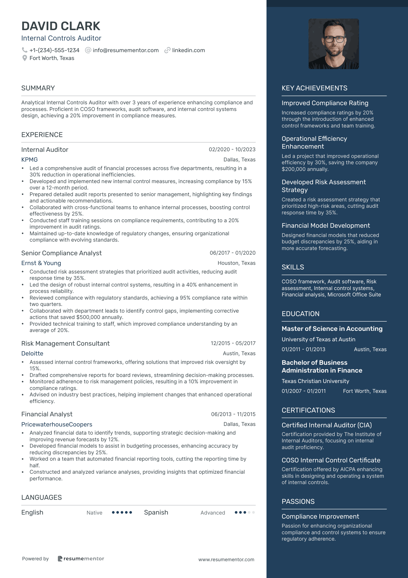 Internal Controls Auditor