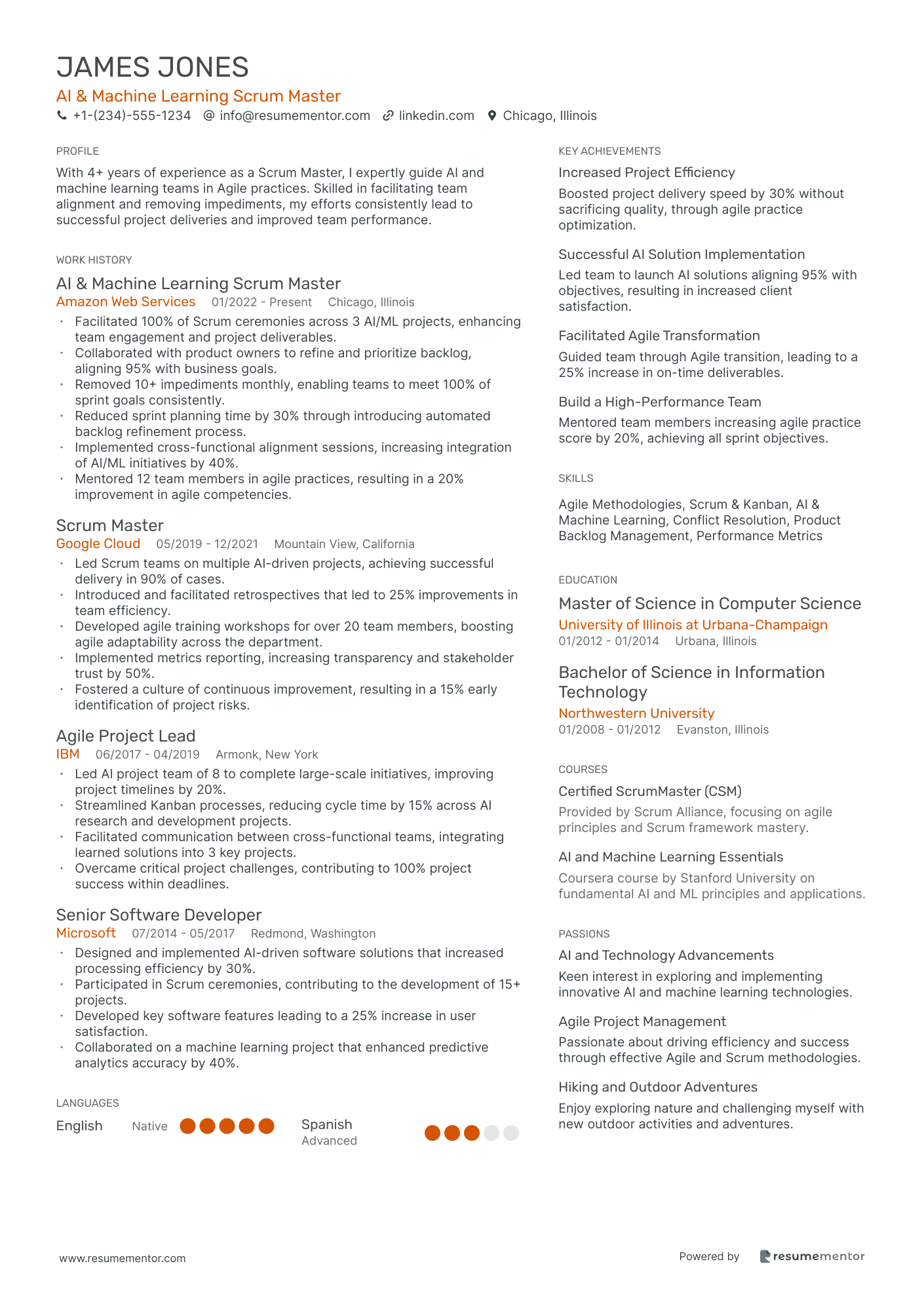 AI & Machine Learning Scrum Master