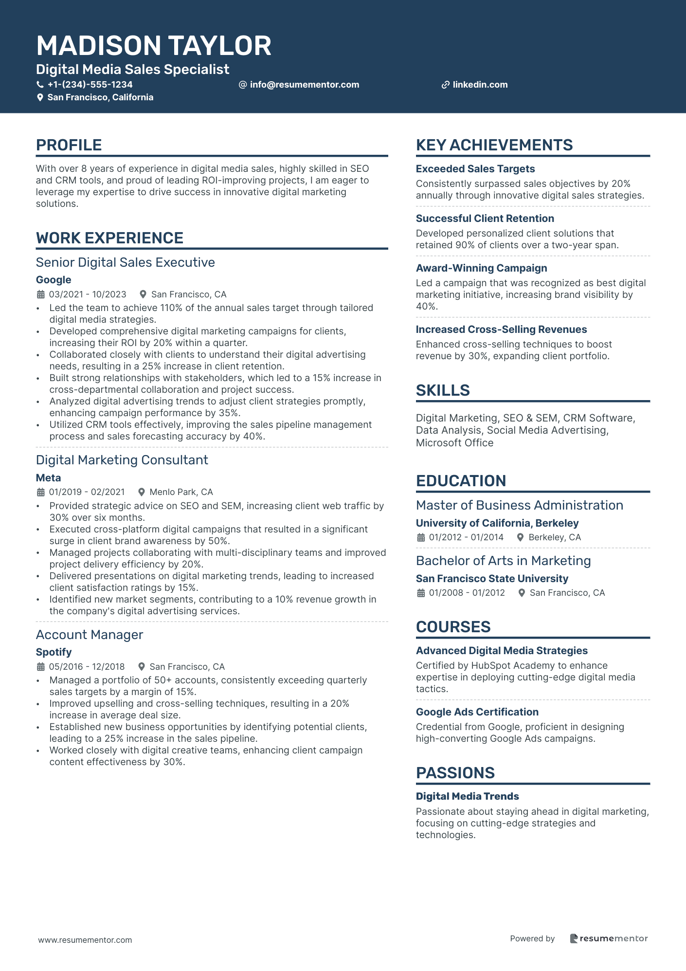 Digital Media Sales Specialist