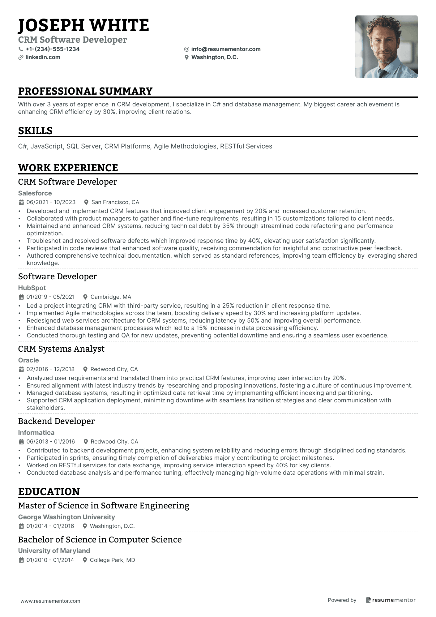 CRM Software Developer