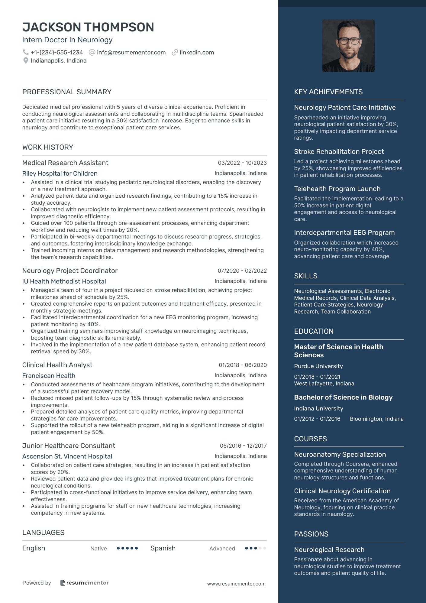 Intern Doctor in Neurology