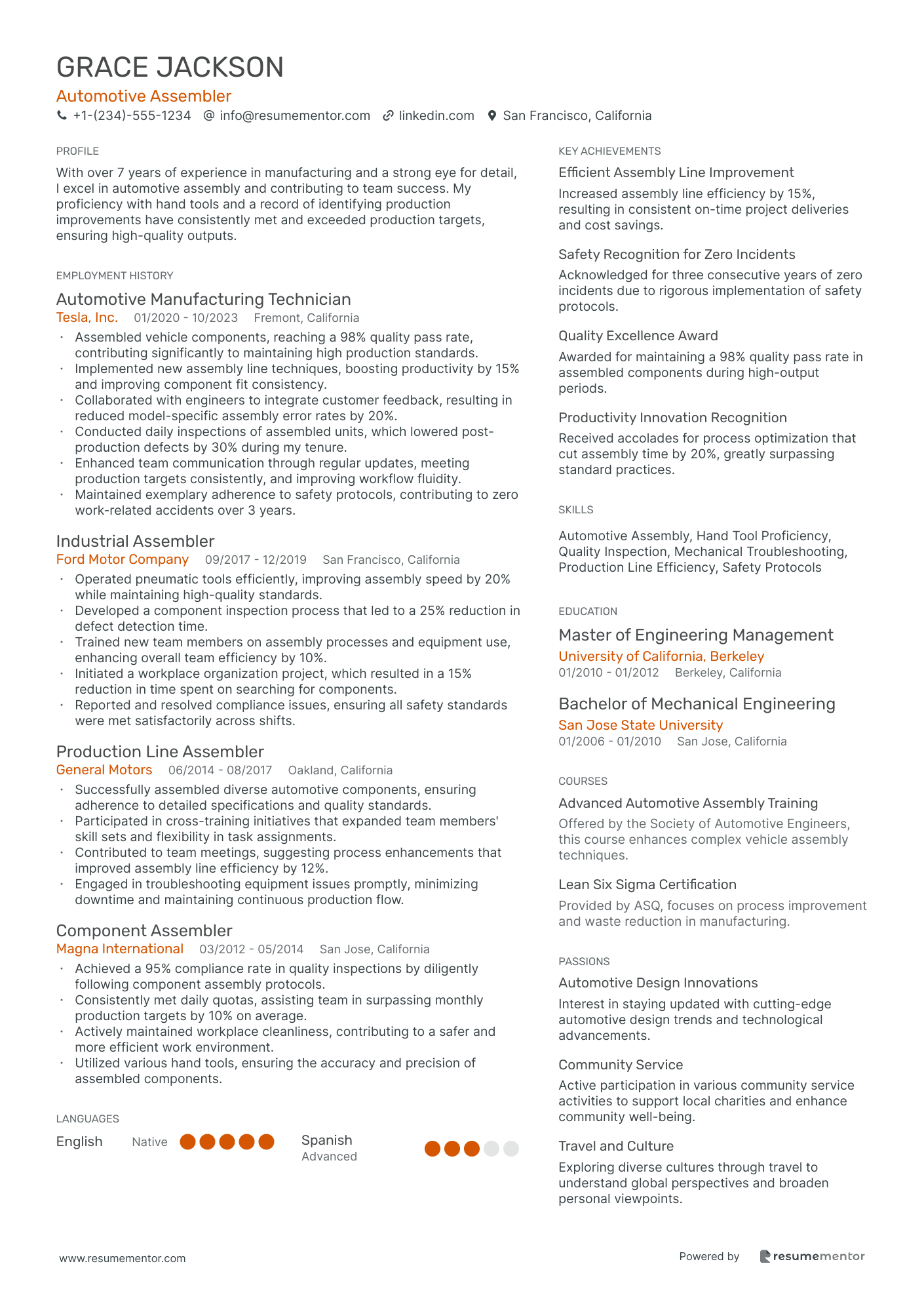 Automotive Assembler