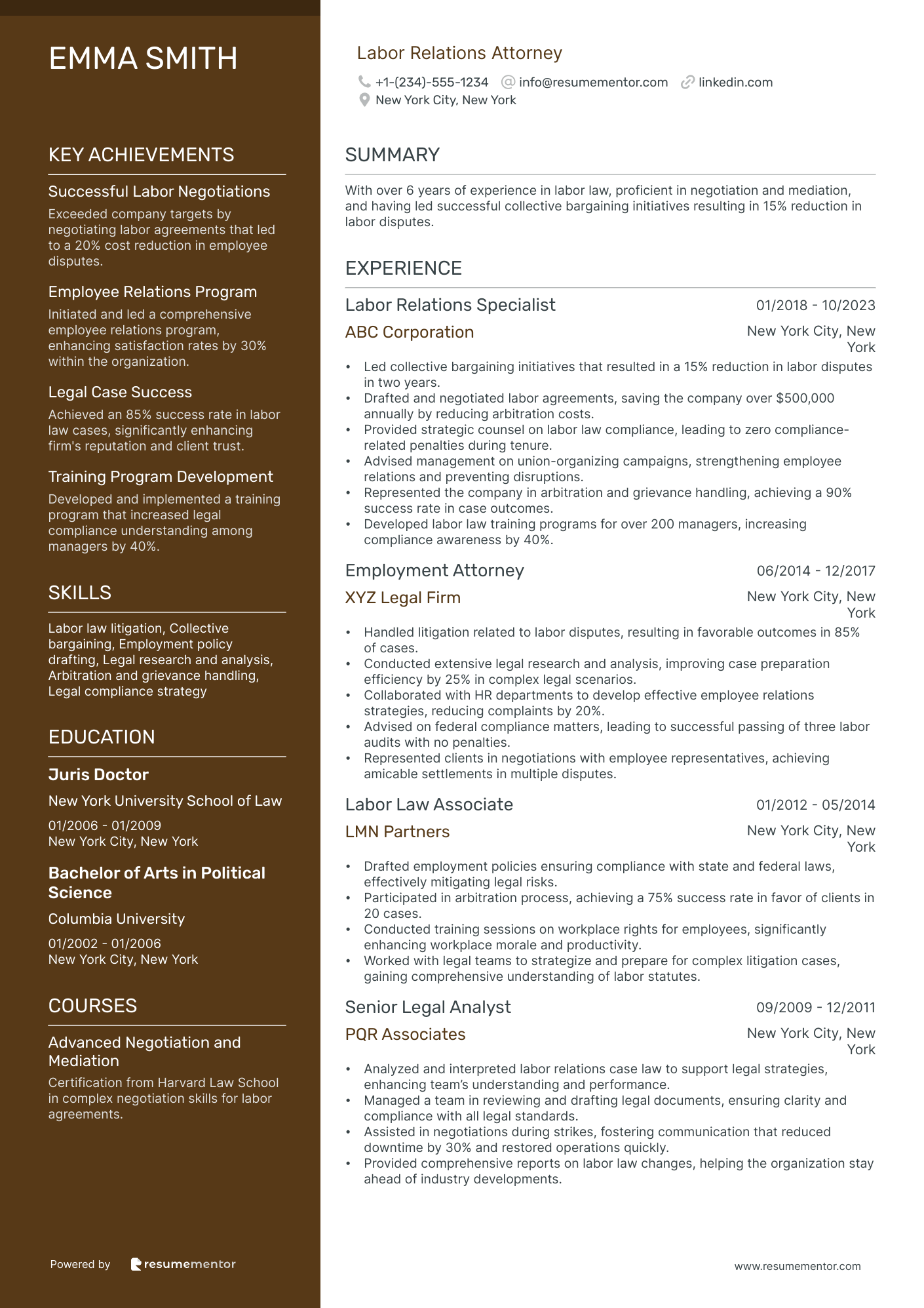 Labor Relations Attorney