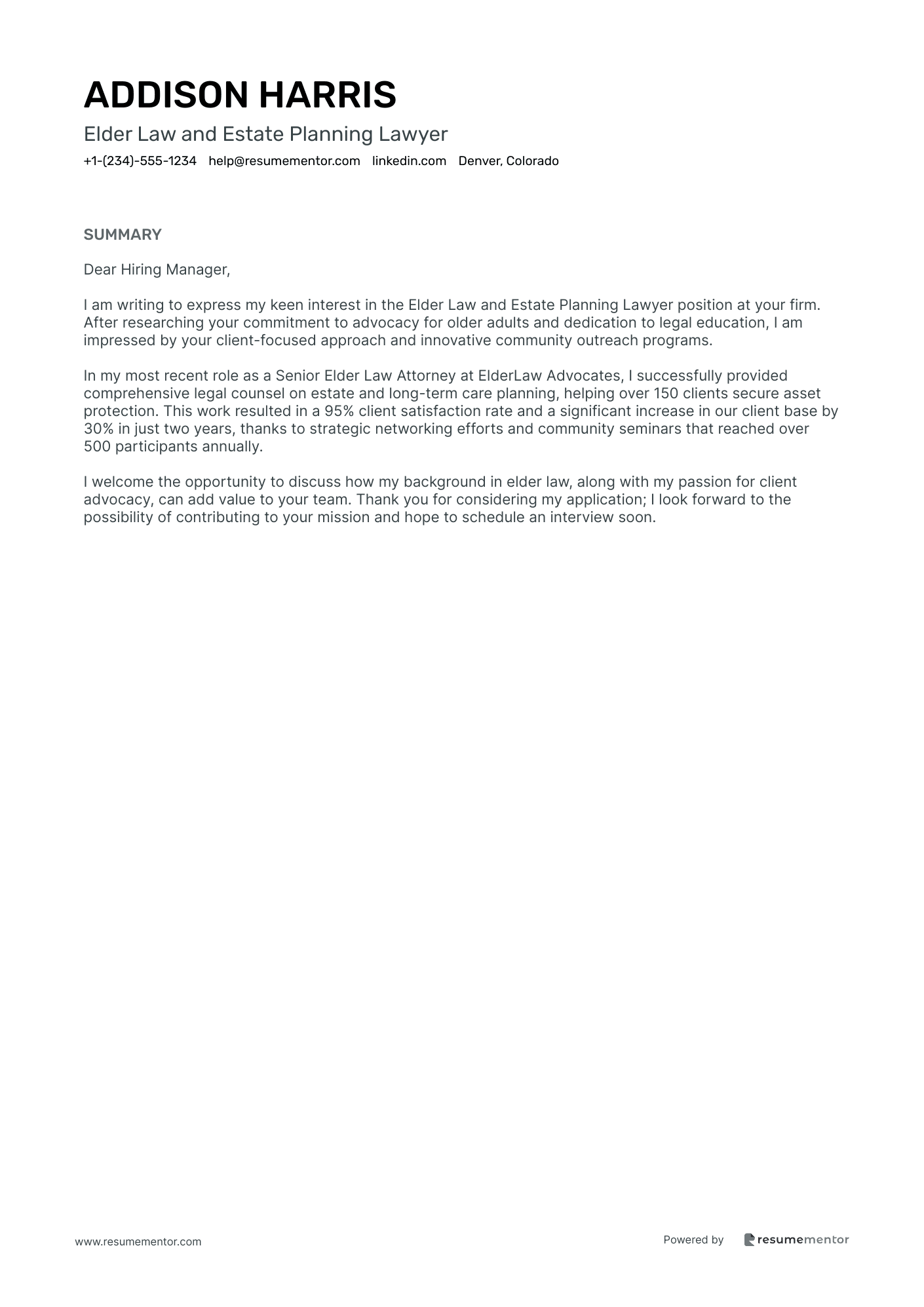 Elder Law and Estate Planning Lawyer