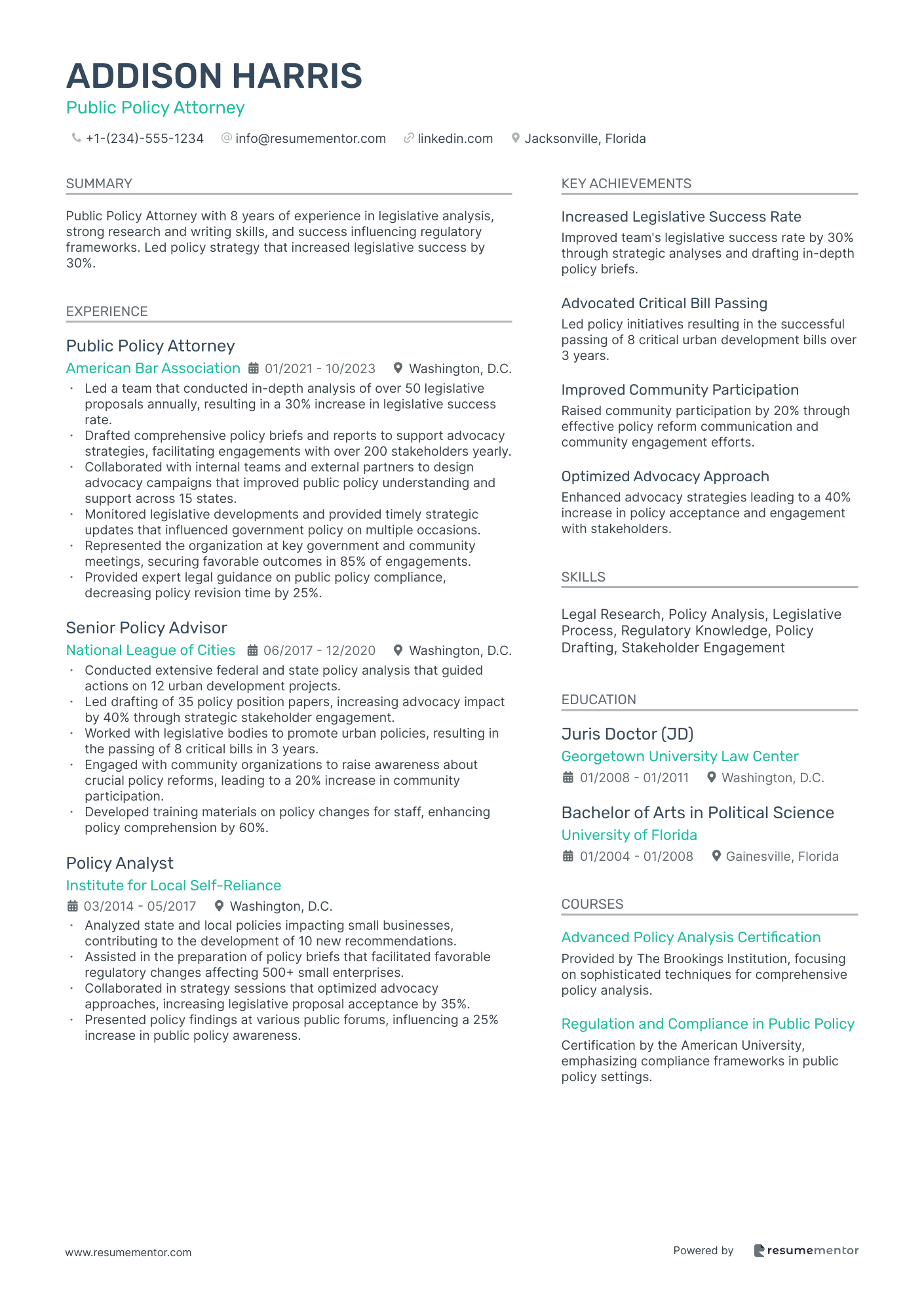 Public Policy Attorney