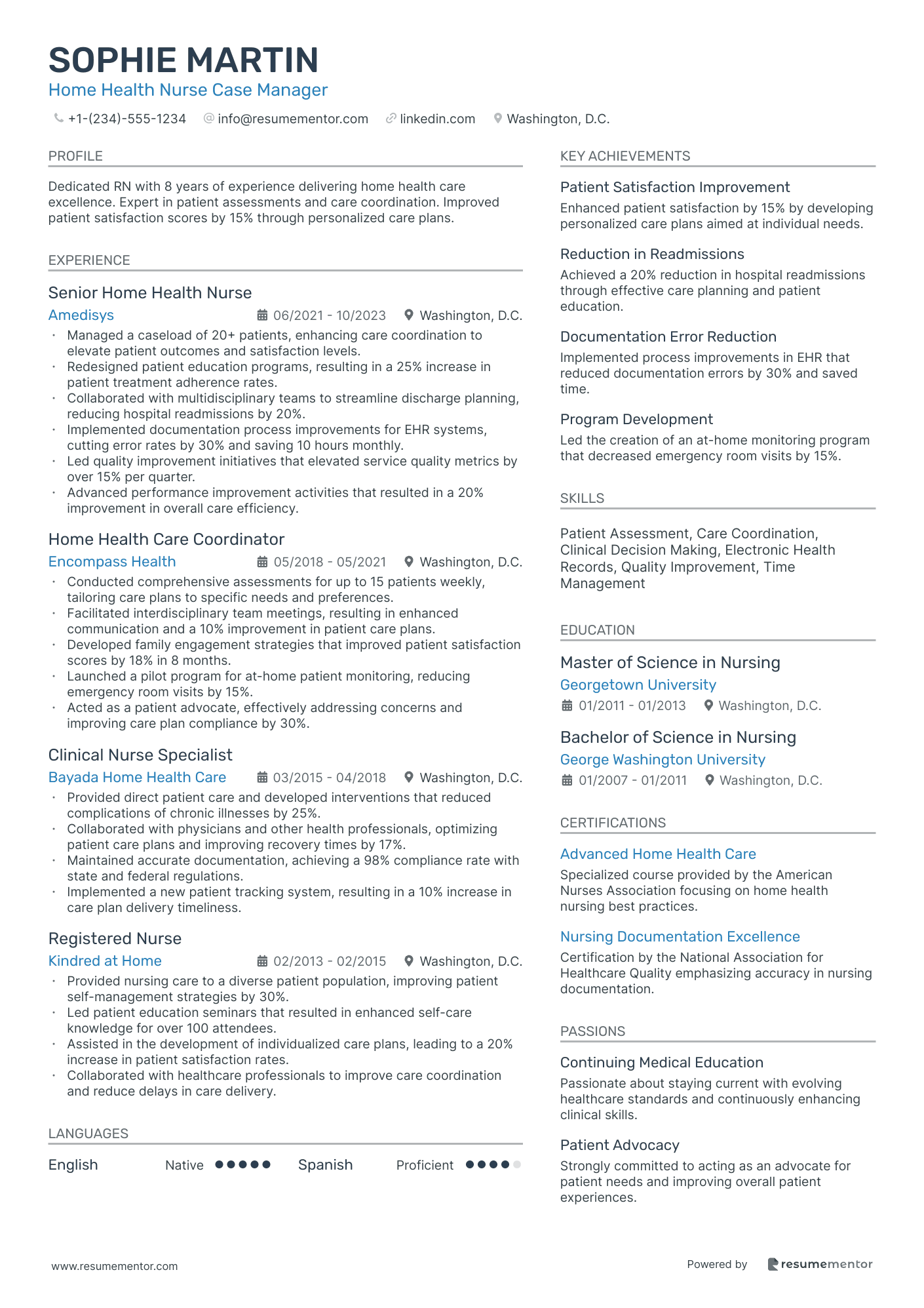 Home Health Nurse Case Manager