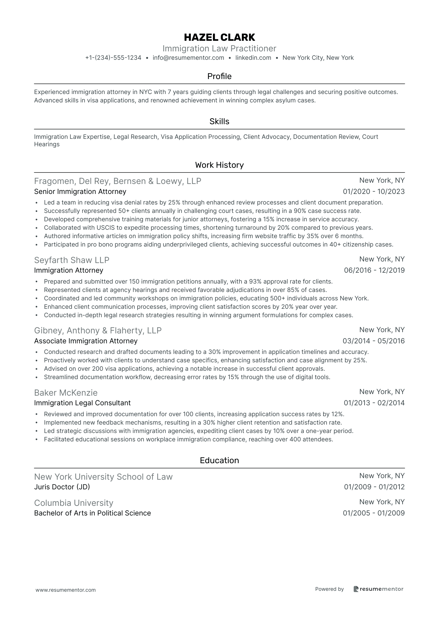 Immigration Law Practitioner