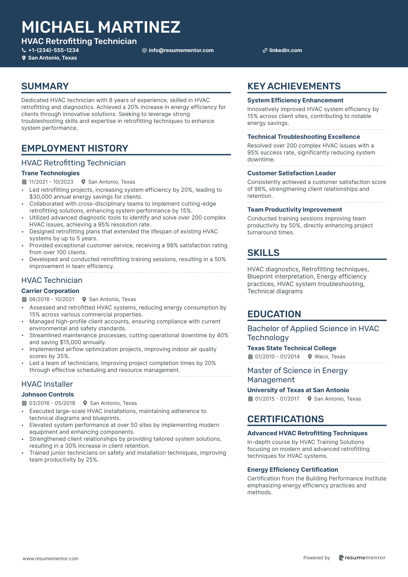 HVAC Retrofitting Technician