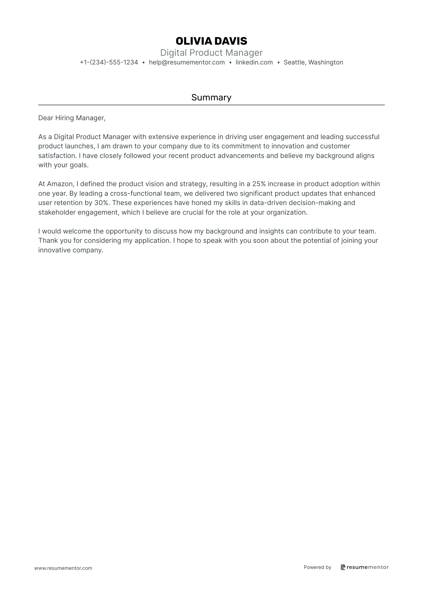 Digital Product Manager