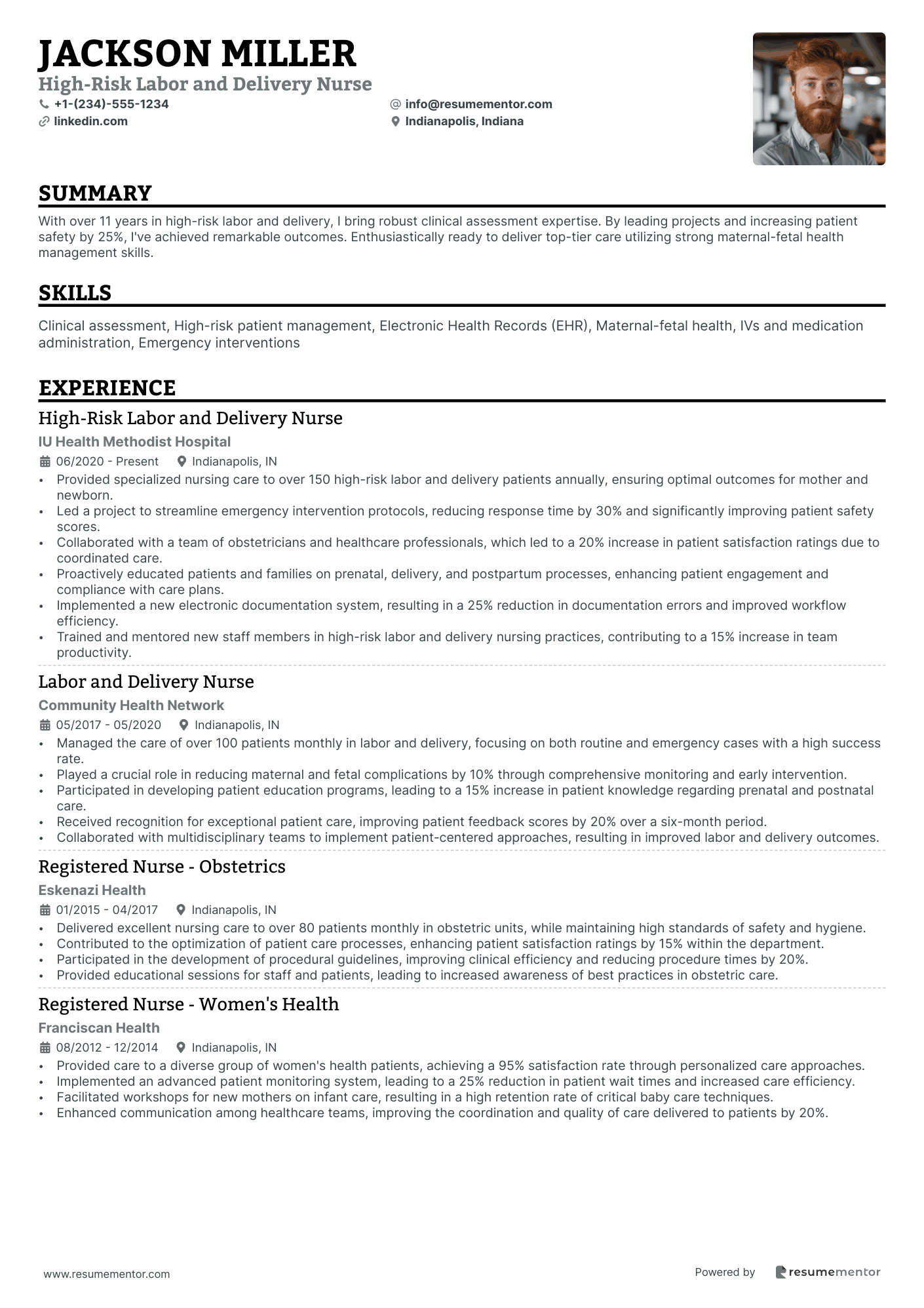 High Risk Labor and Delivery Nurse