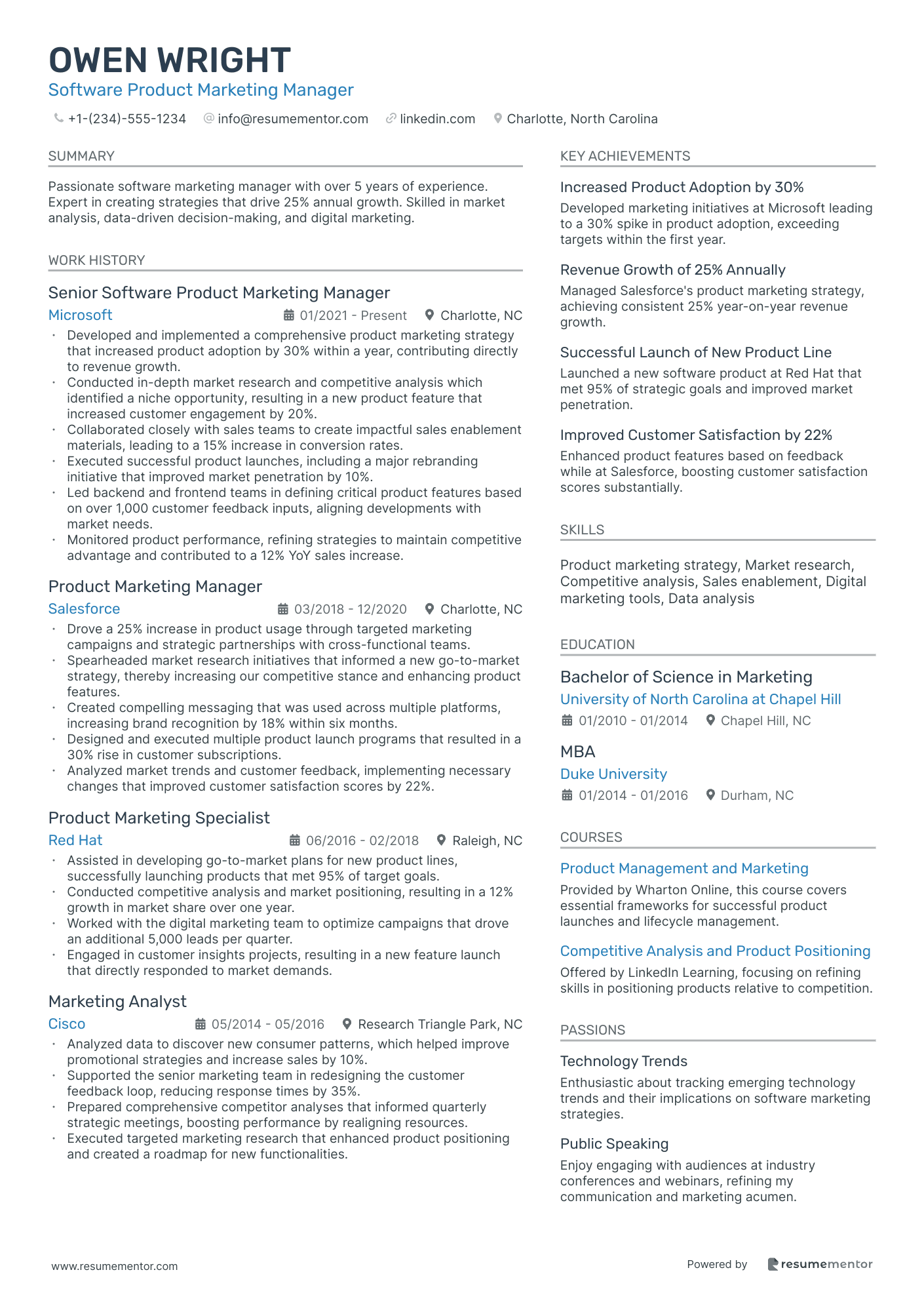 Software Product Marketing Manager