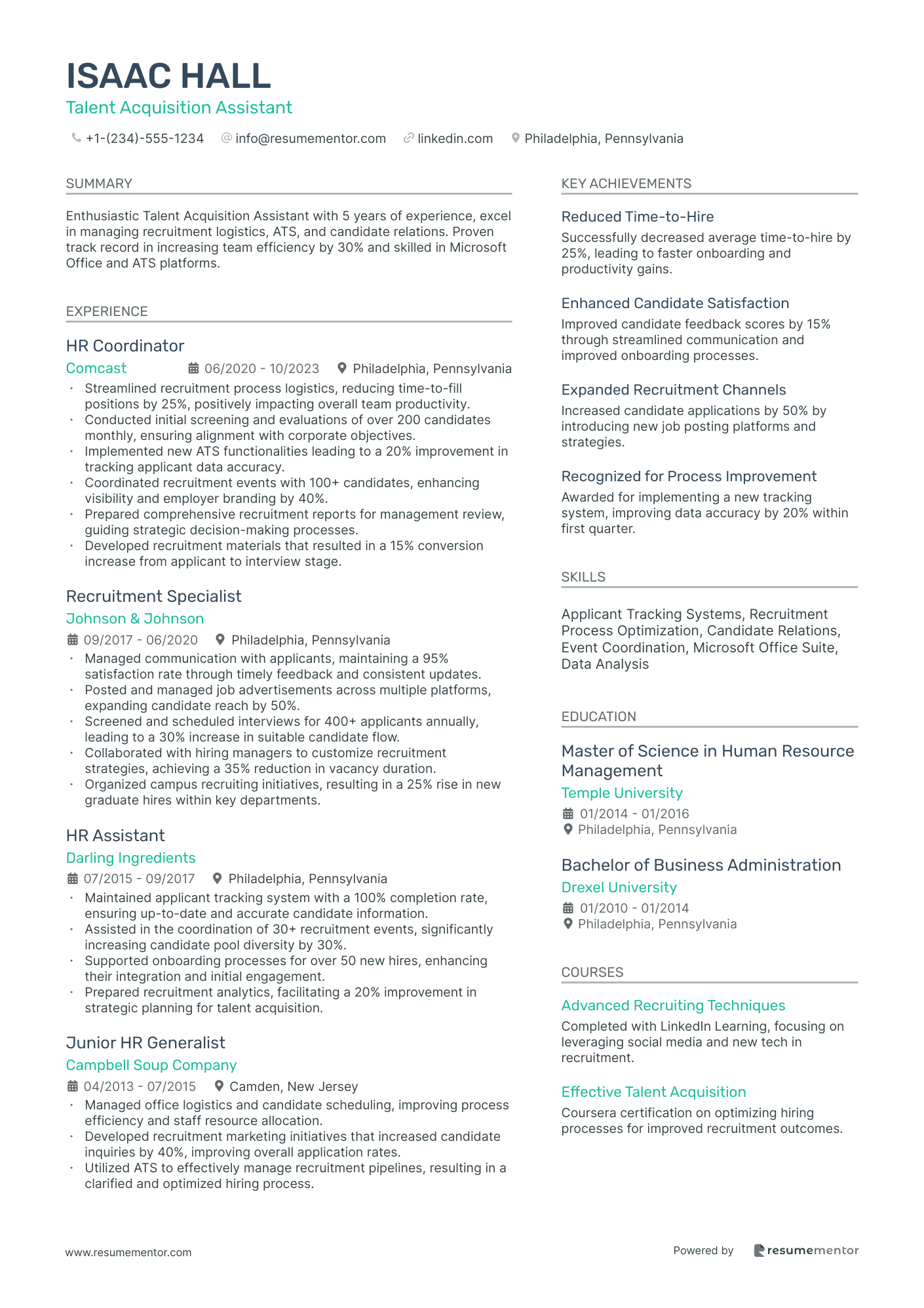 Talent Acquisition Assistant