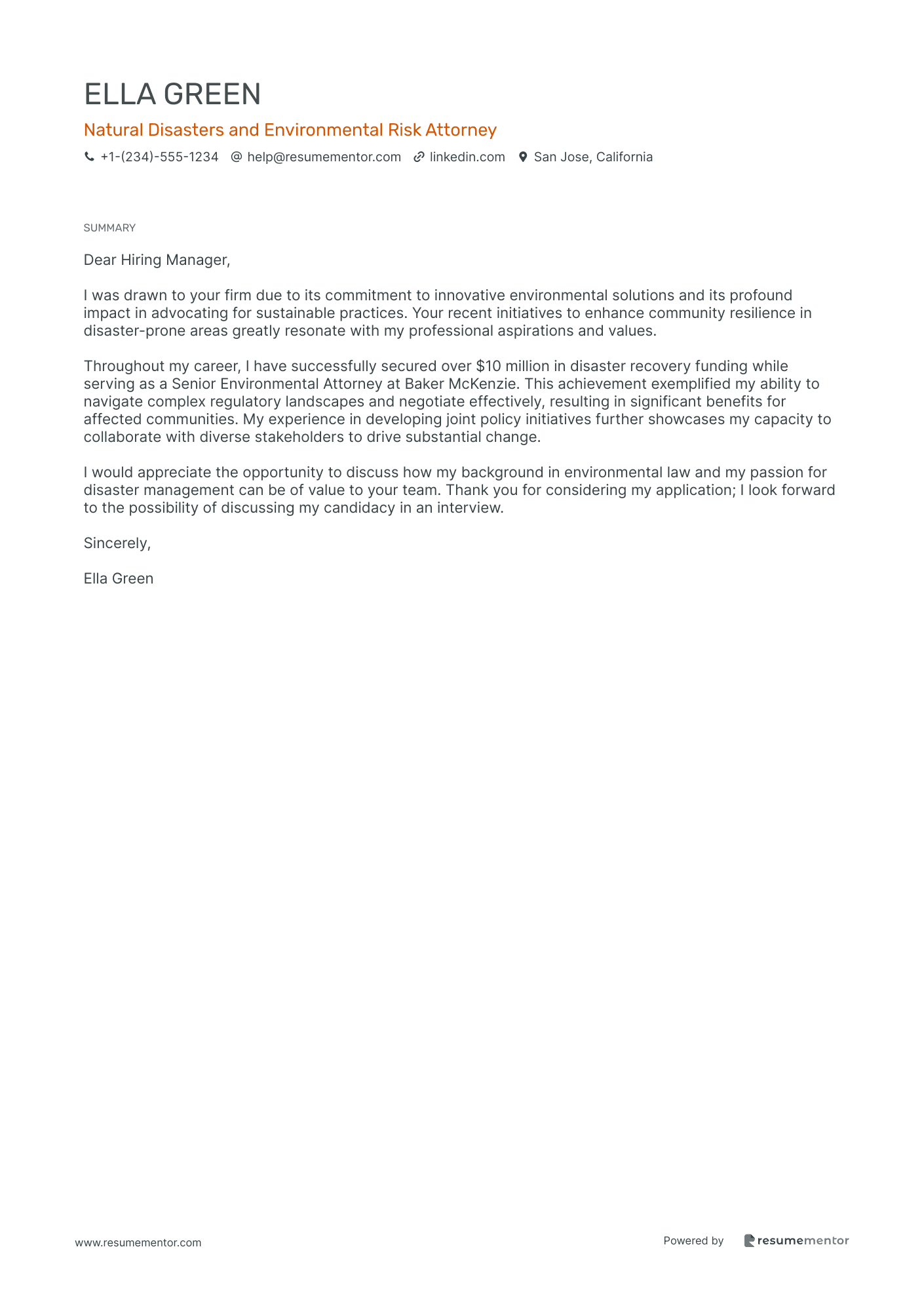 Natural Disasters and Environmental Risk Attorney
