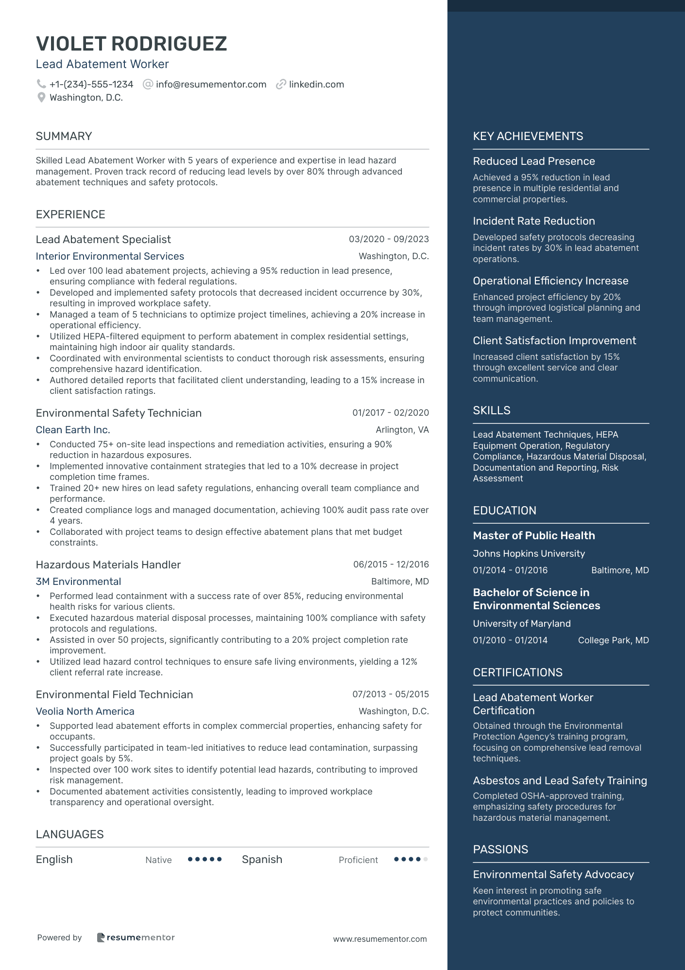 Lead Abatement Worker