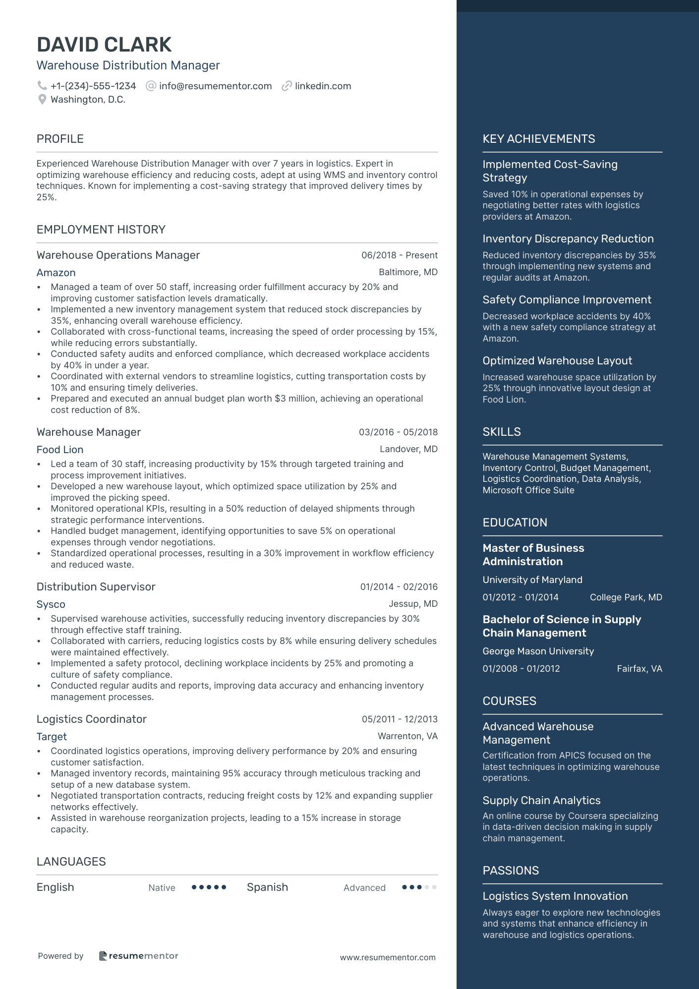 Warehouse Distribution Manager