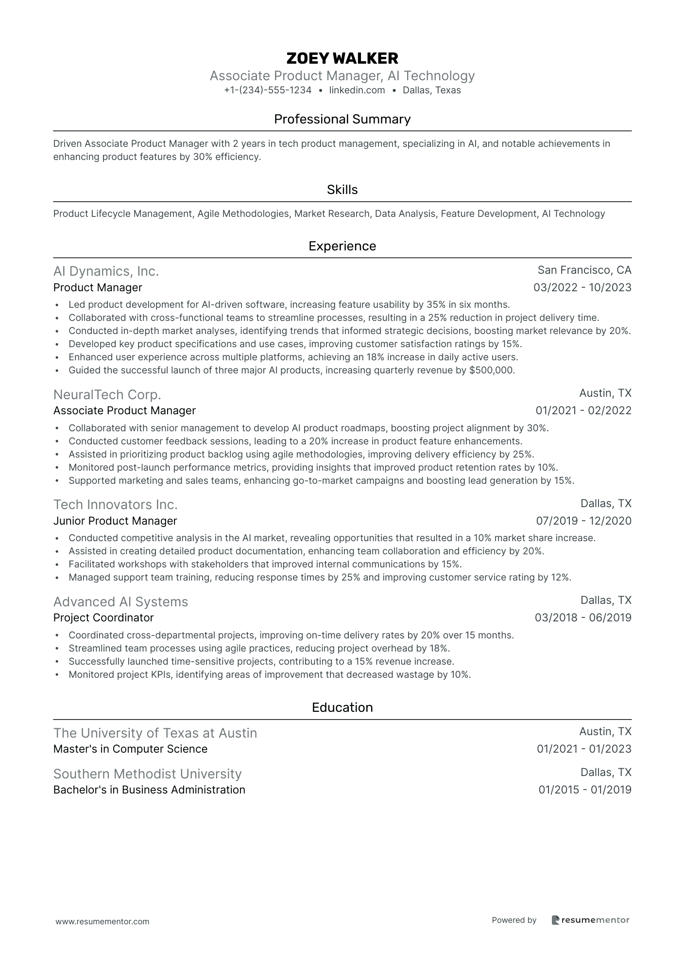 Associate Product Manager, AI Technology