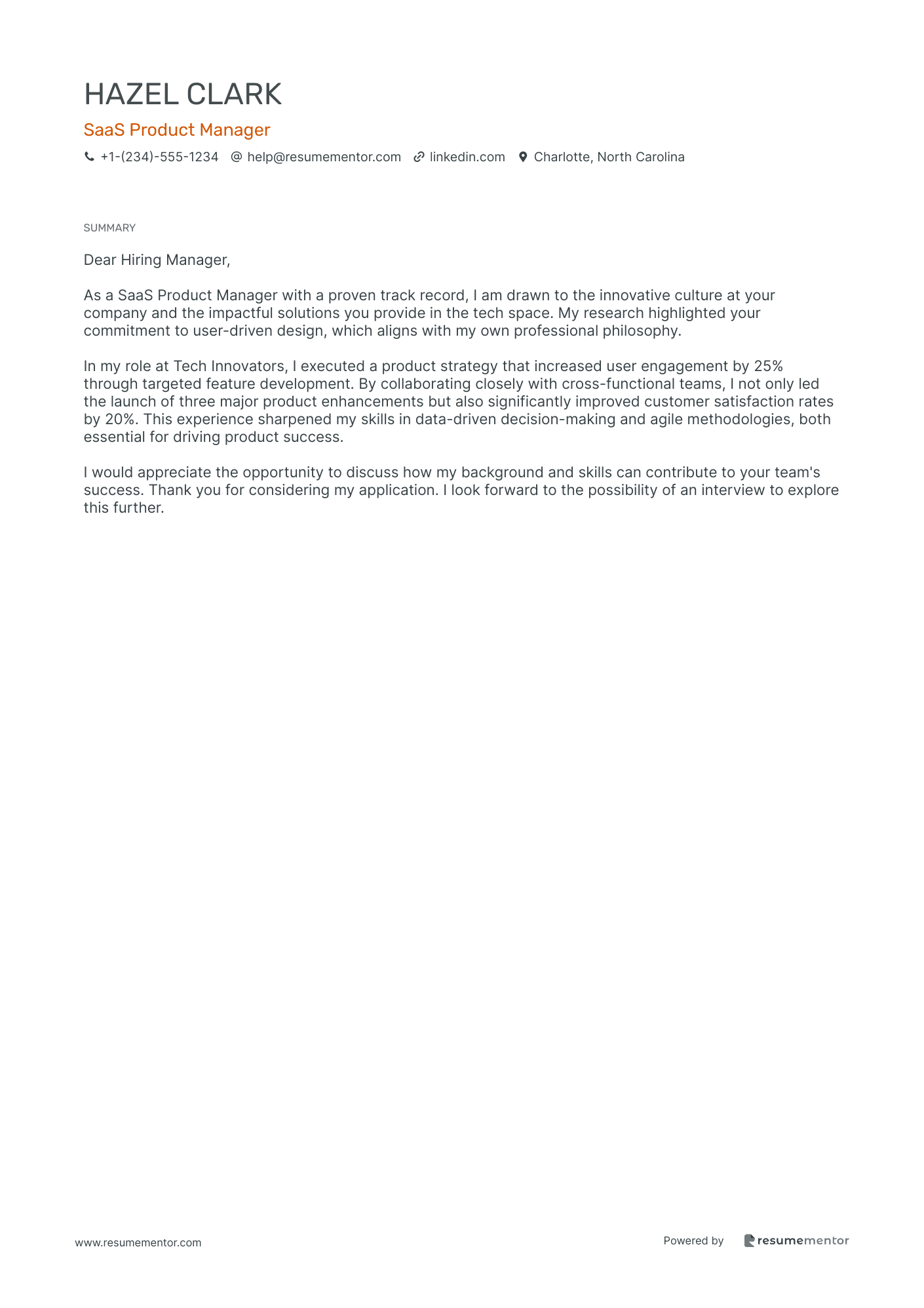 SaaS Product Manager