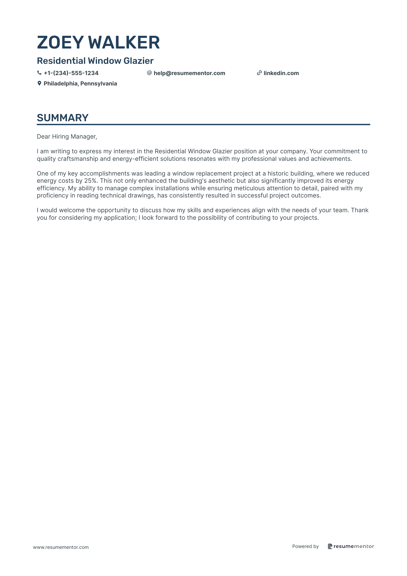 Residential Window Glazier