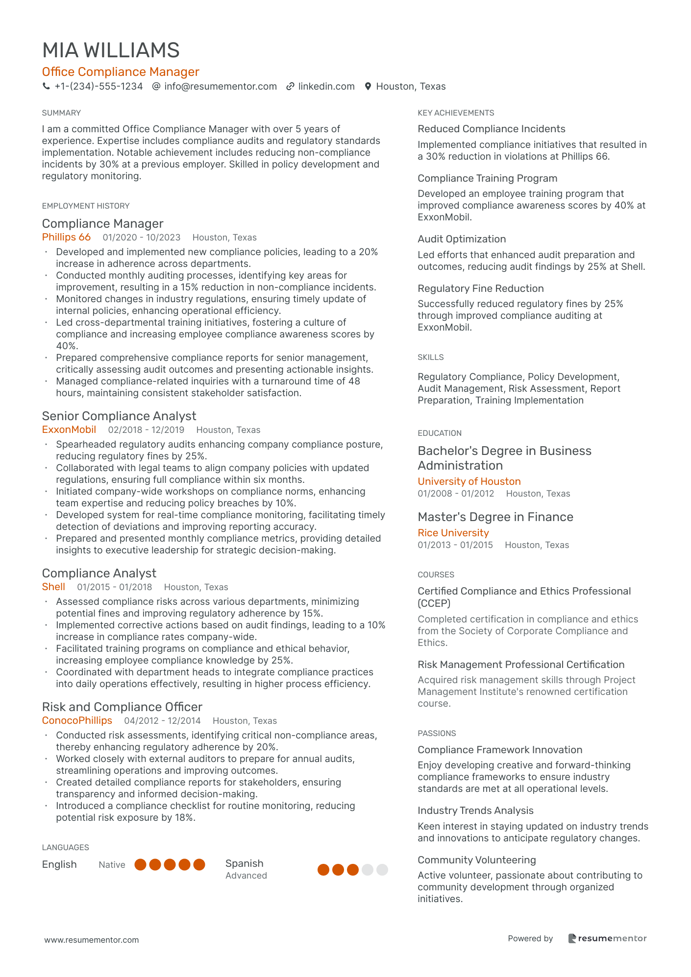Office Compliance Manager