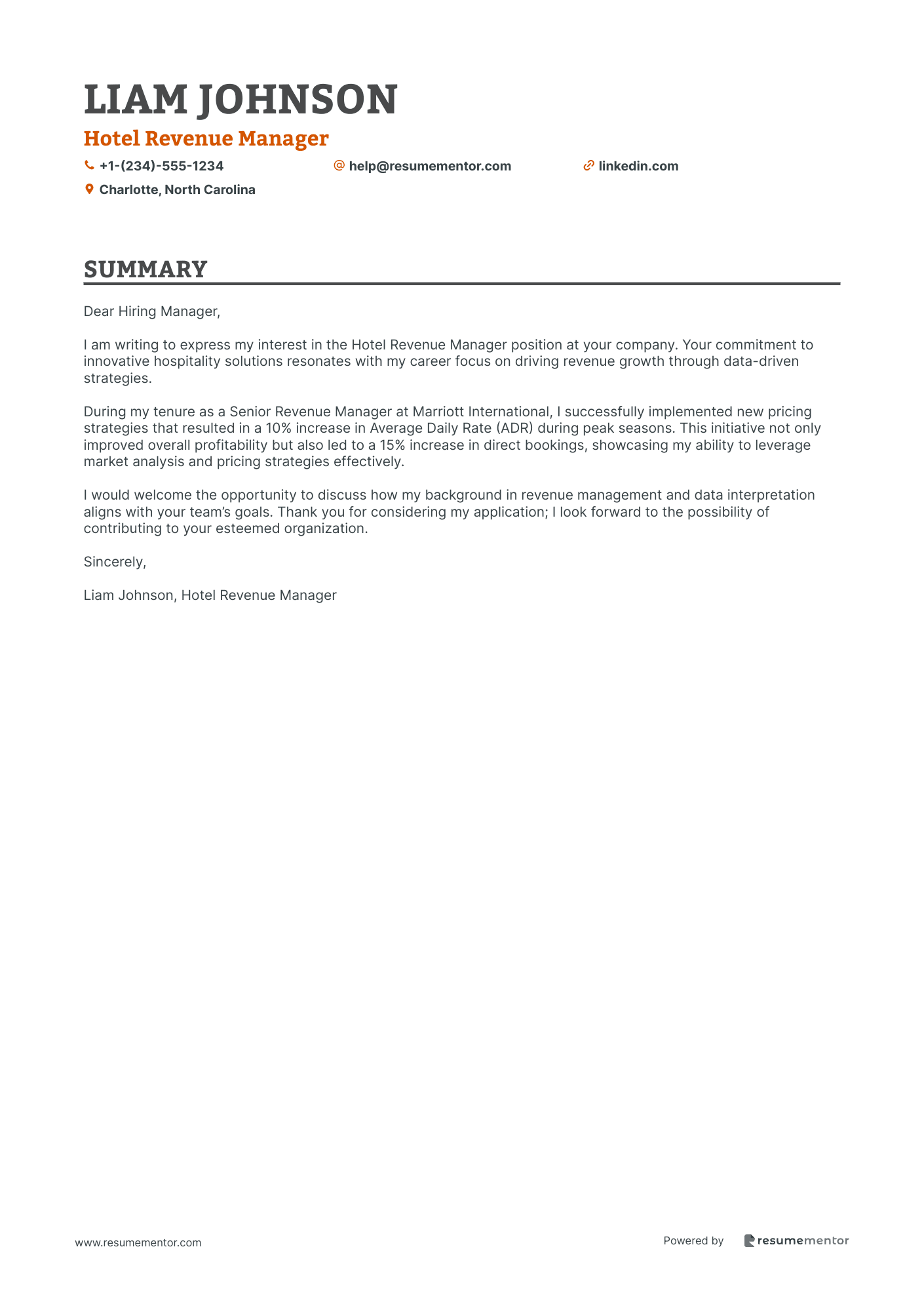 Hotel Revenue Manager