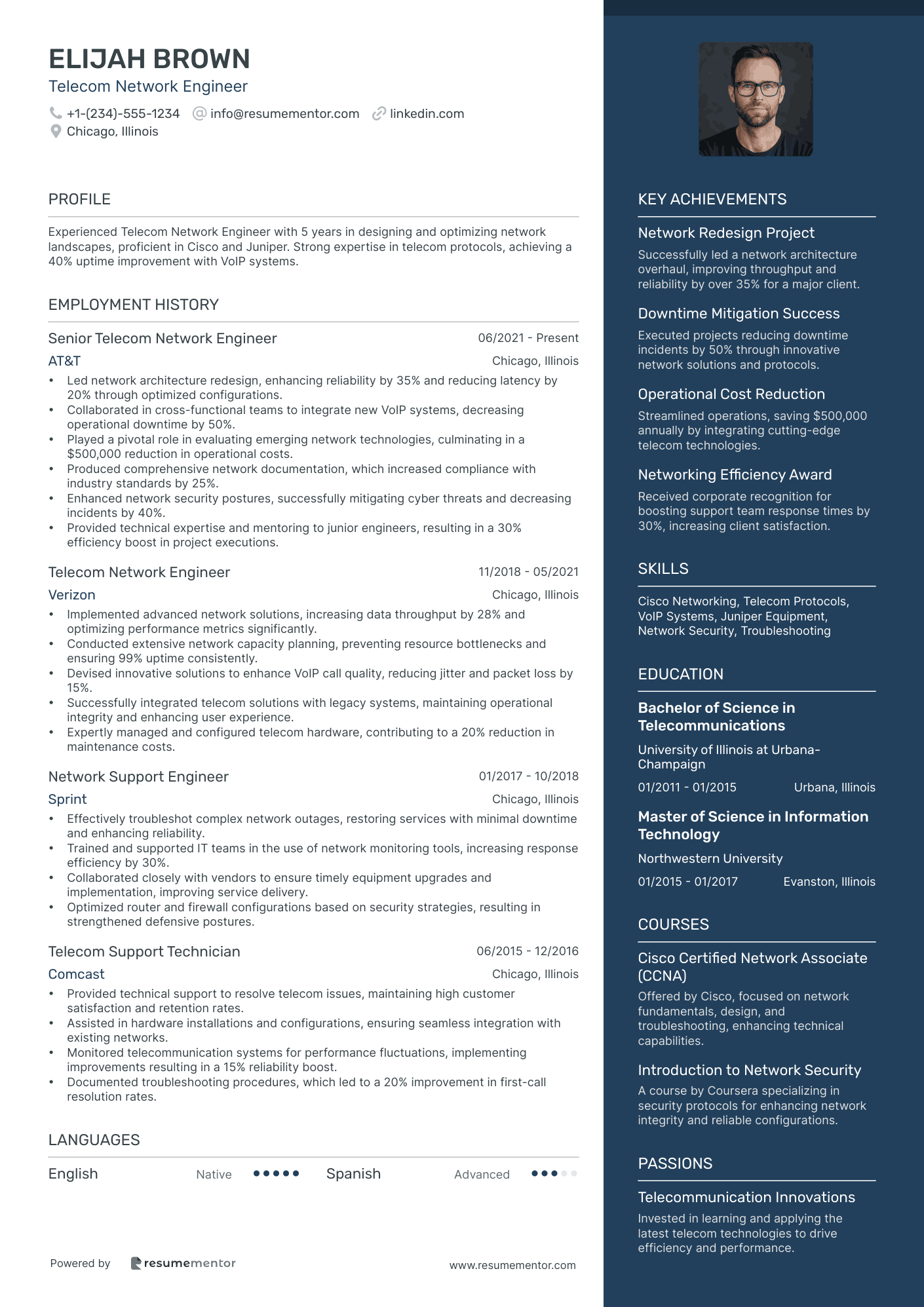 Telecom Network Engineer