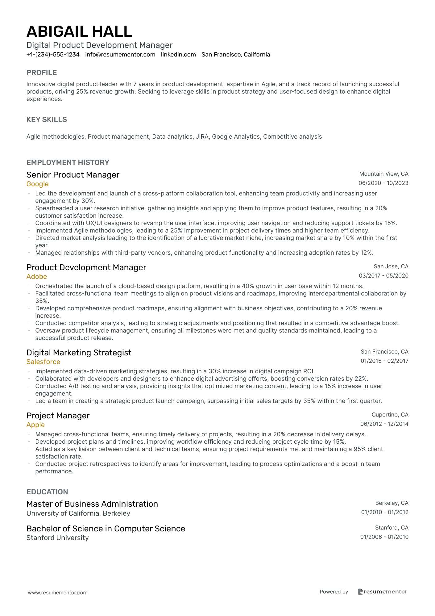 Digital Product Development Manager